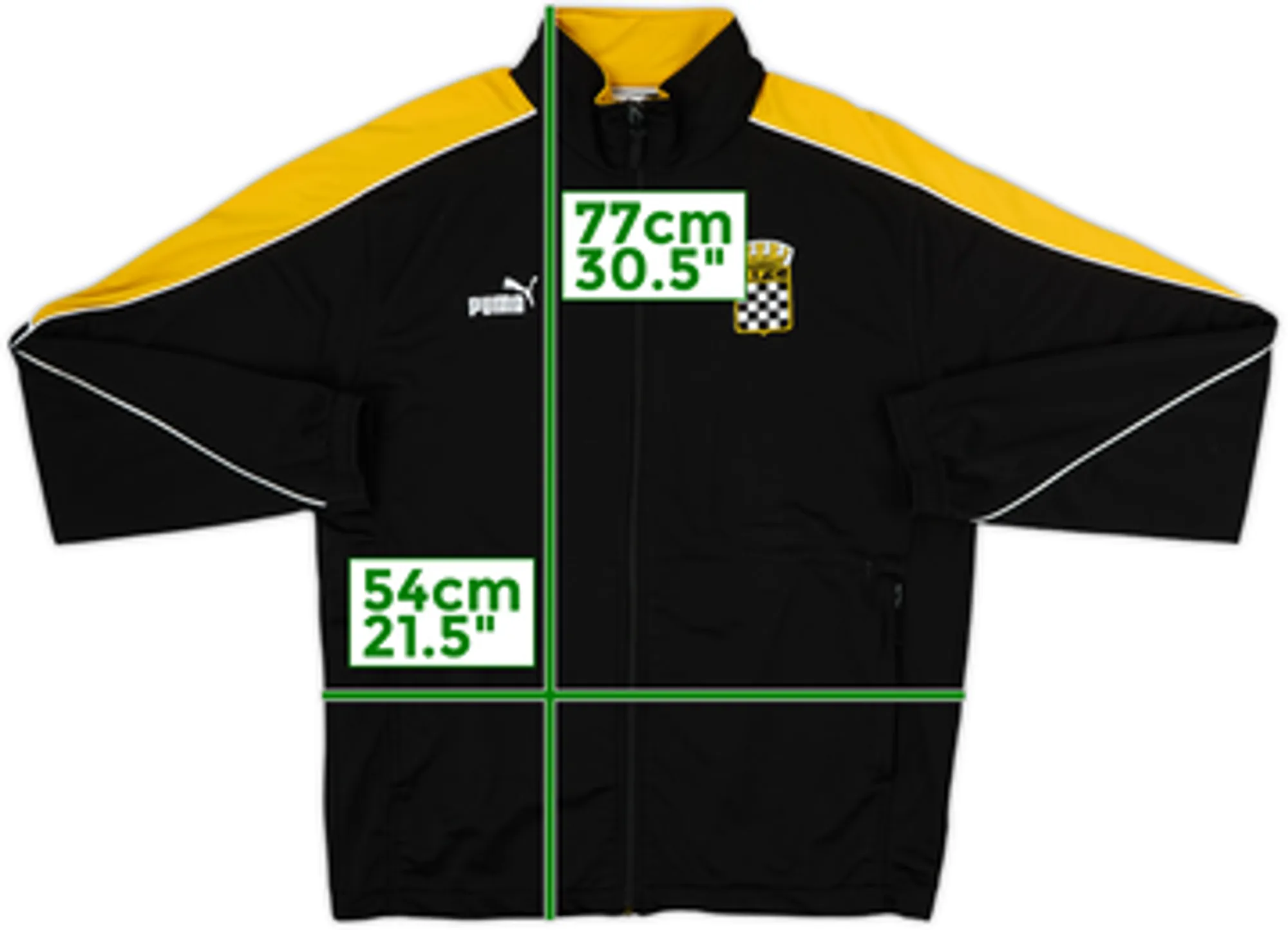 2003-04 Boavista Puma Track Jacket - 8/10 - (M)