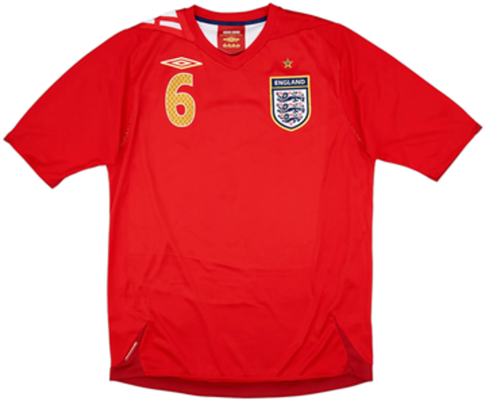 2006-08 England Away Shirt Terry #6 - 10/10 - (M)