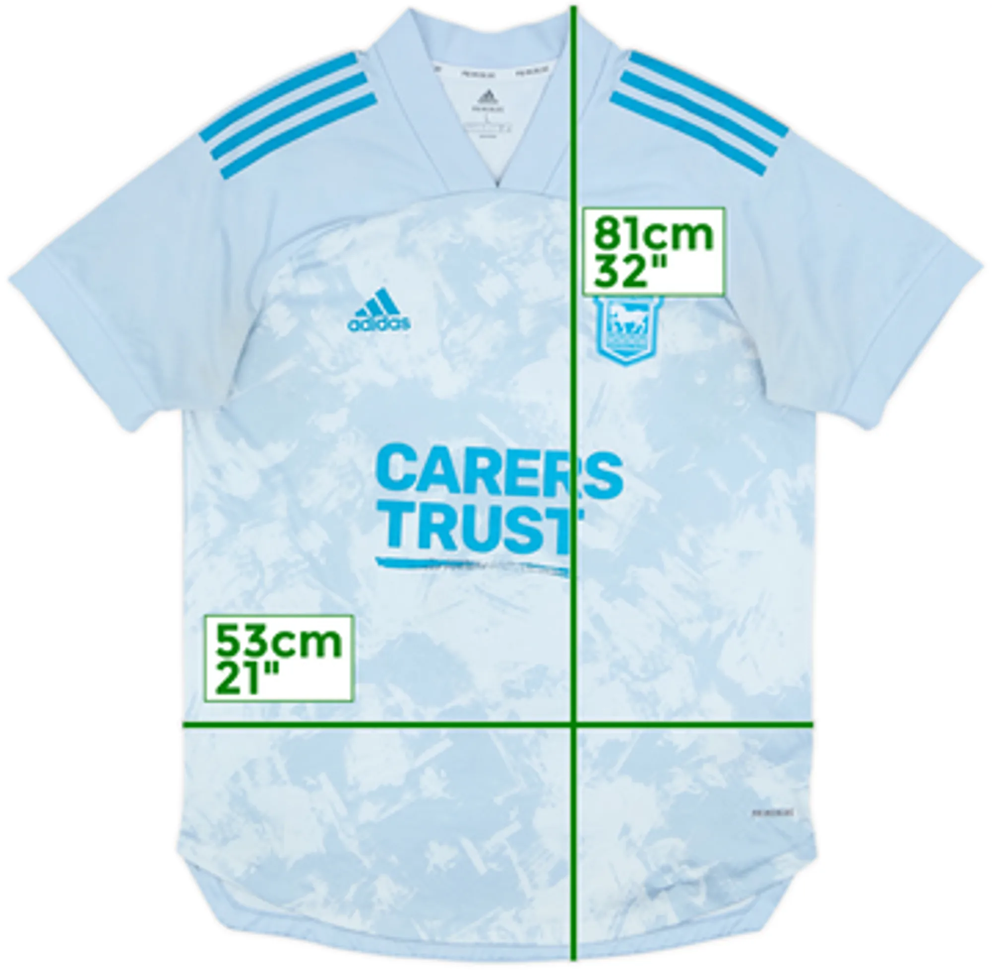 2020-21 Ipswich Town Away Shirt - 7/10 - (L)