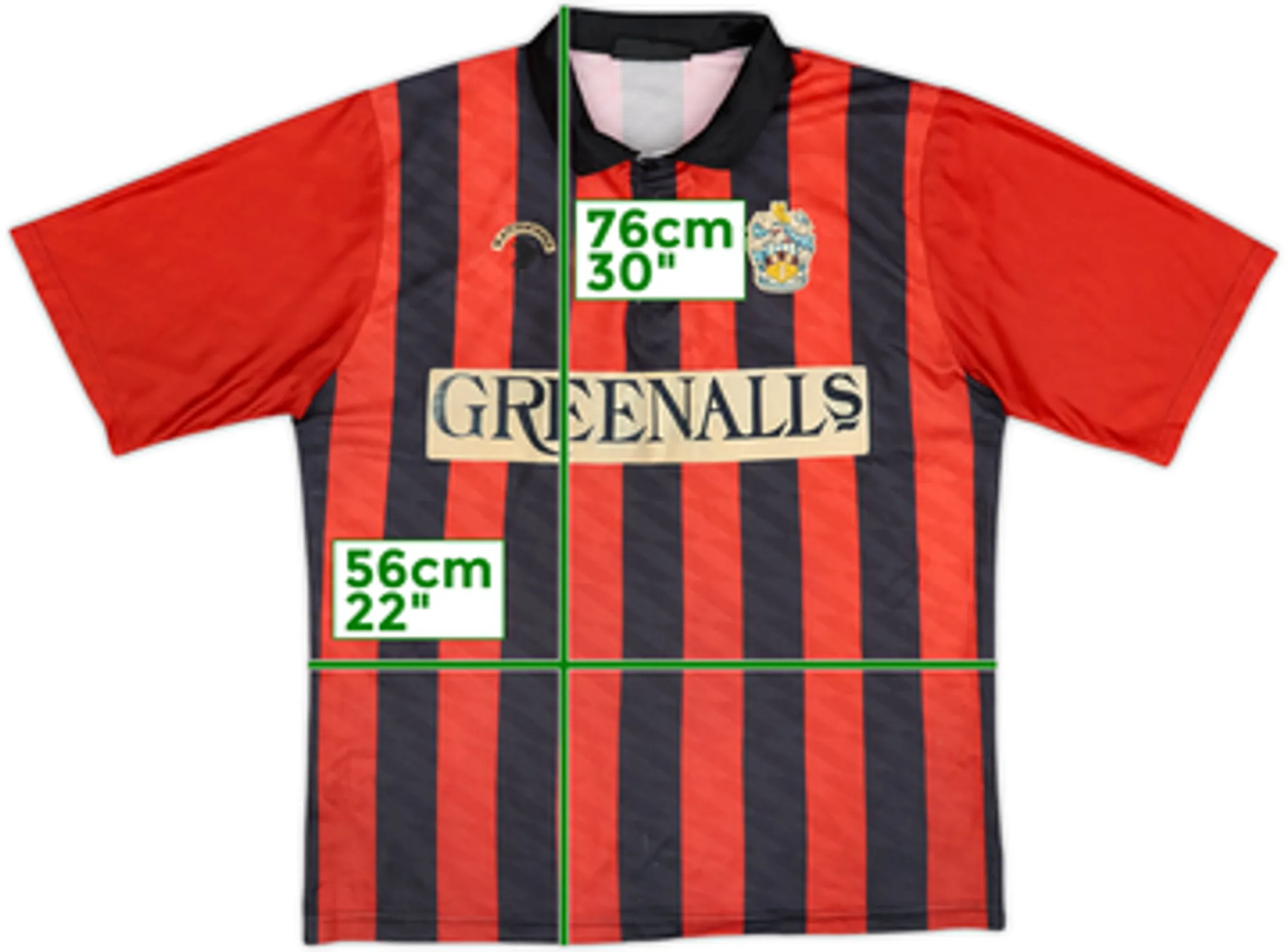 1989-91 Huddersfield Town Away Shirt - 6/10 - (L)