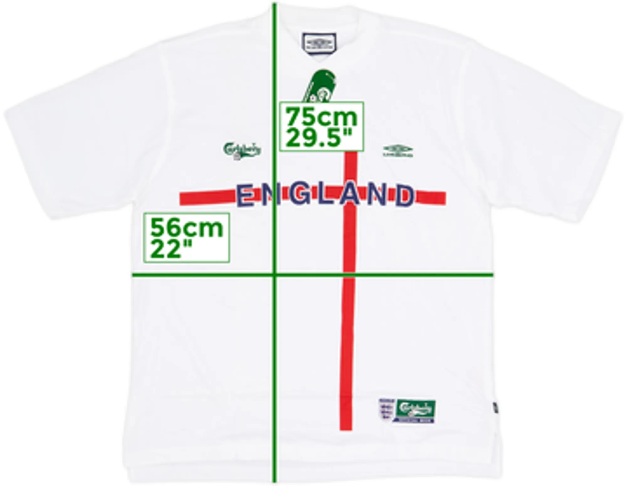 1999-00 England Umbro Tee (L)