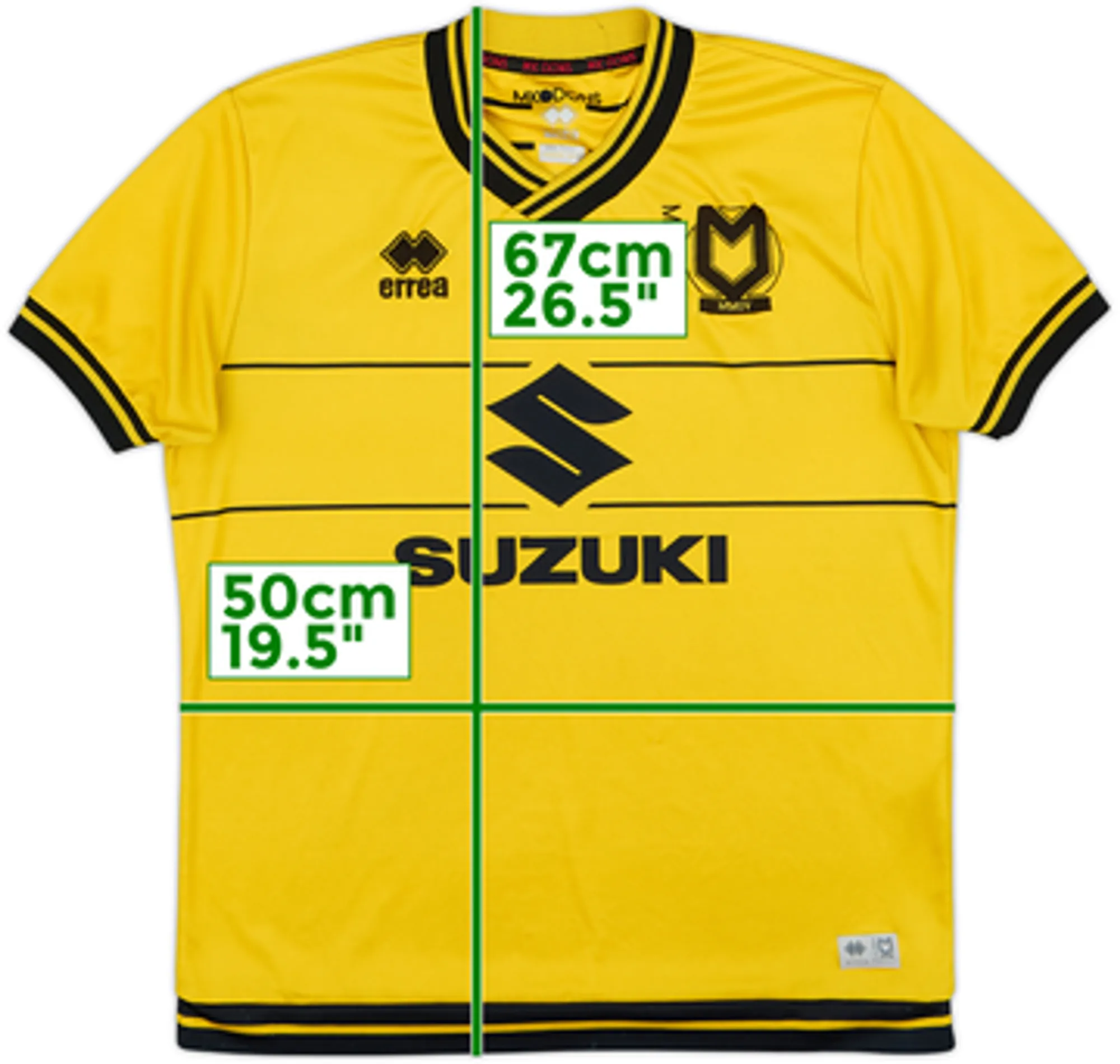 2019-20 MK Dons Third Shirt - 7/10 - (M)