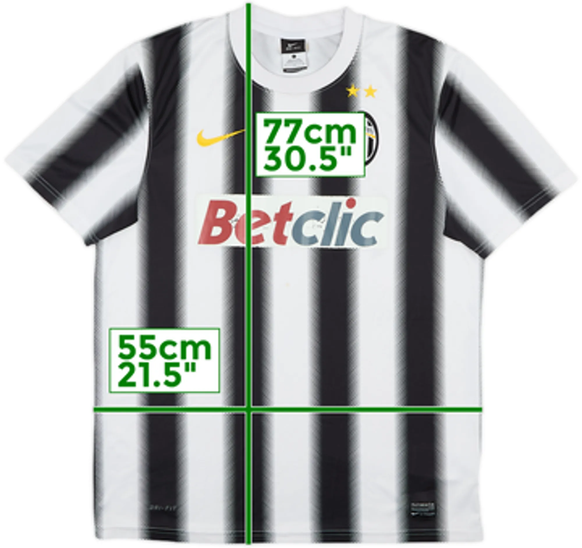2011-12 Juventus Basic Home Shirt - 5/10 - (L)