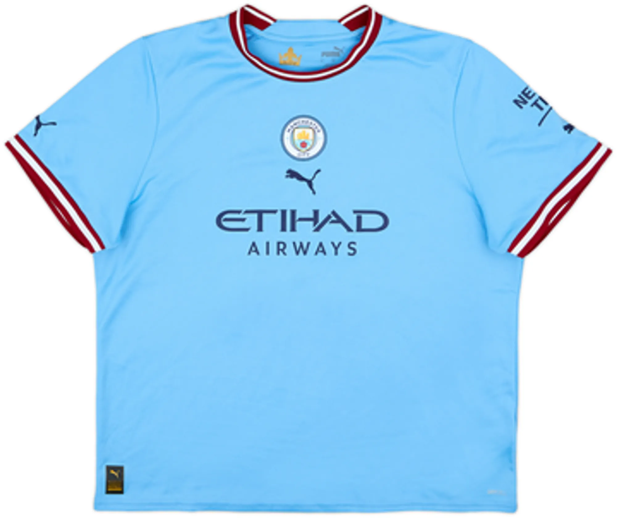 2022-23 Manchester City Home Shirt Stones #5 - 8/10 - (Women's M)
