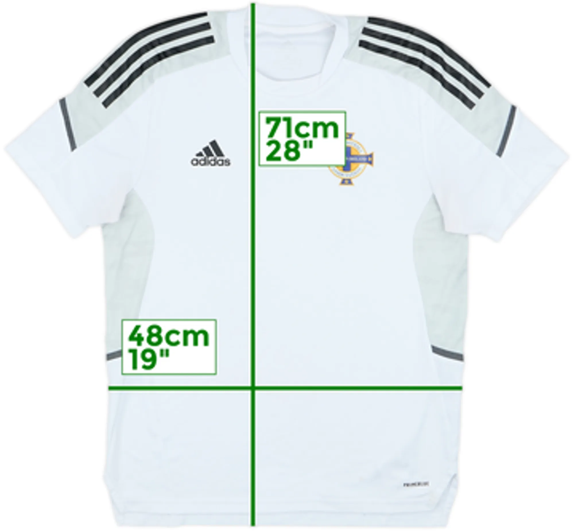 2021-22 Northern Ireland adidas Training Shirt - 7/10 - (M)