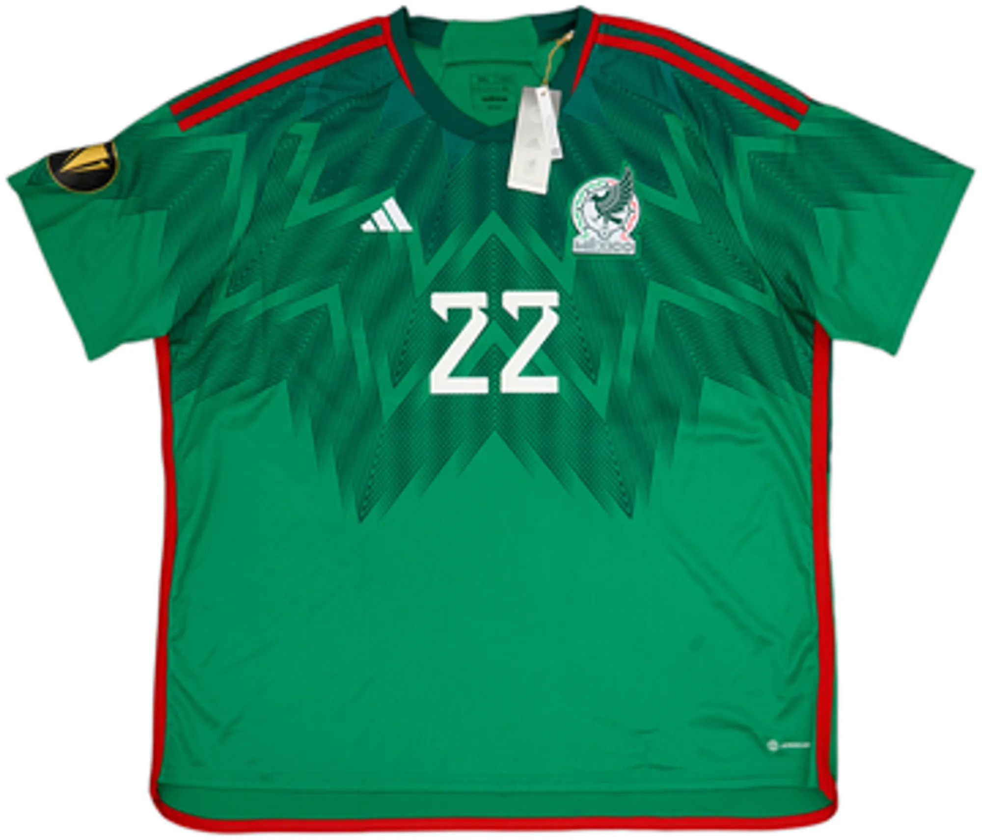 2022 Mexico Home Shirt H. Lozano #22 (3XL)