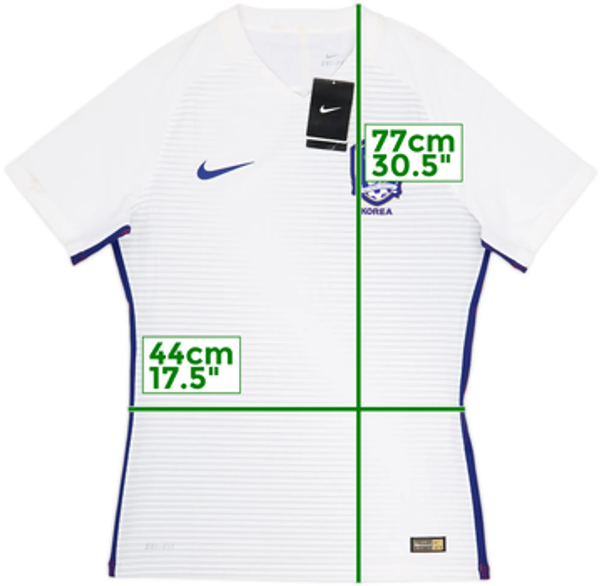 2016-17 South Korea Authentic Away Shirt (XL)