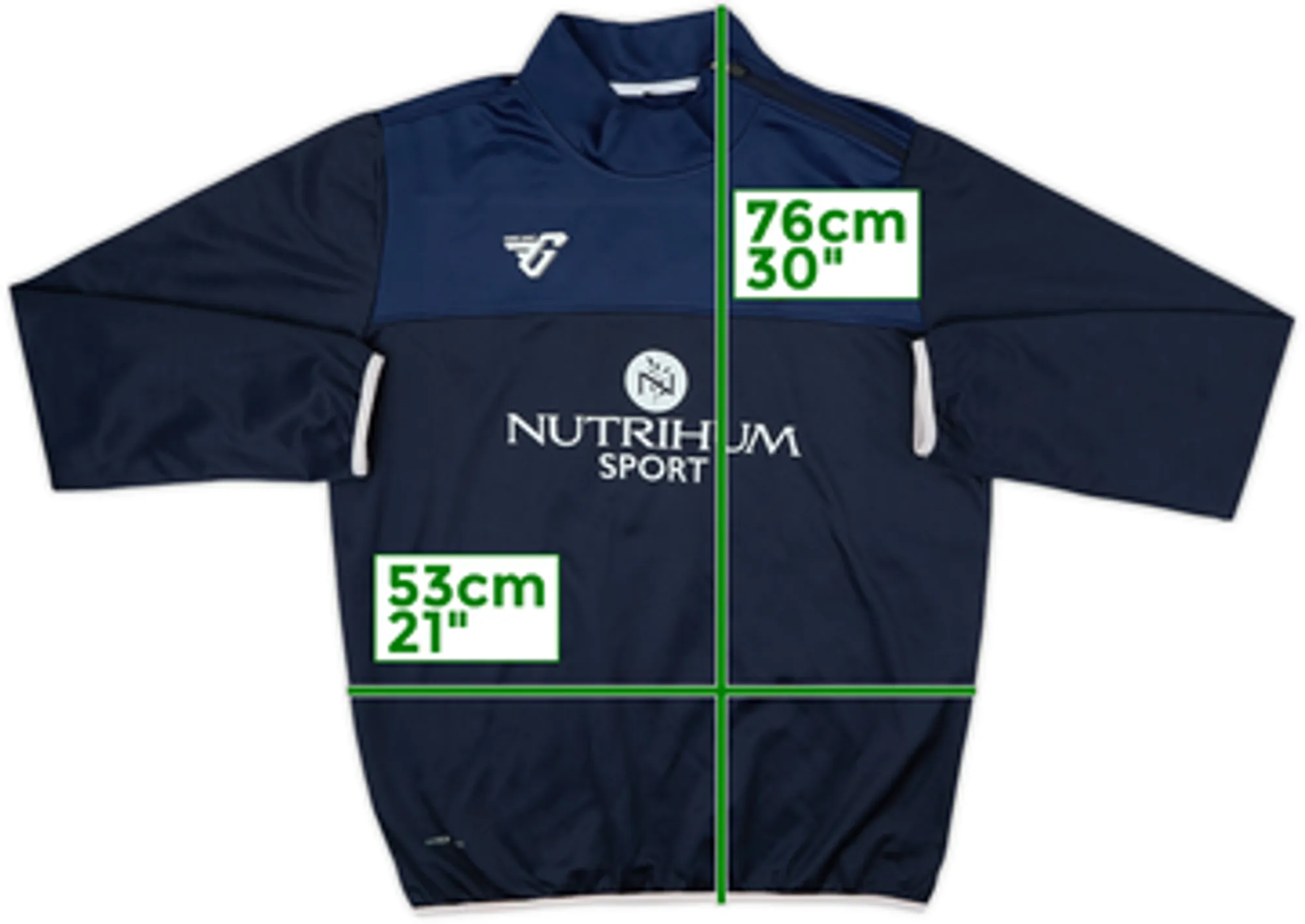 2020-21 Perugia Frankie Garage 1/4 Zip Drill Top - 8/10 - (XL)