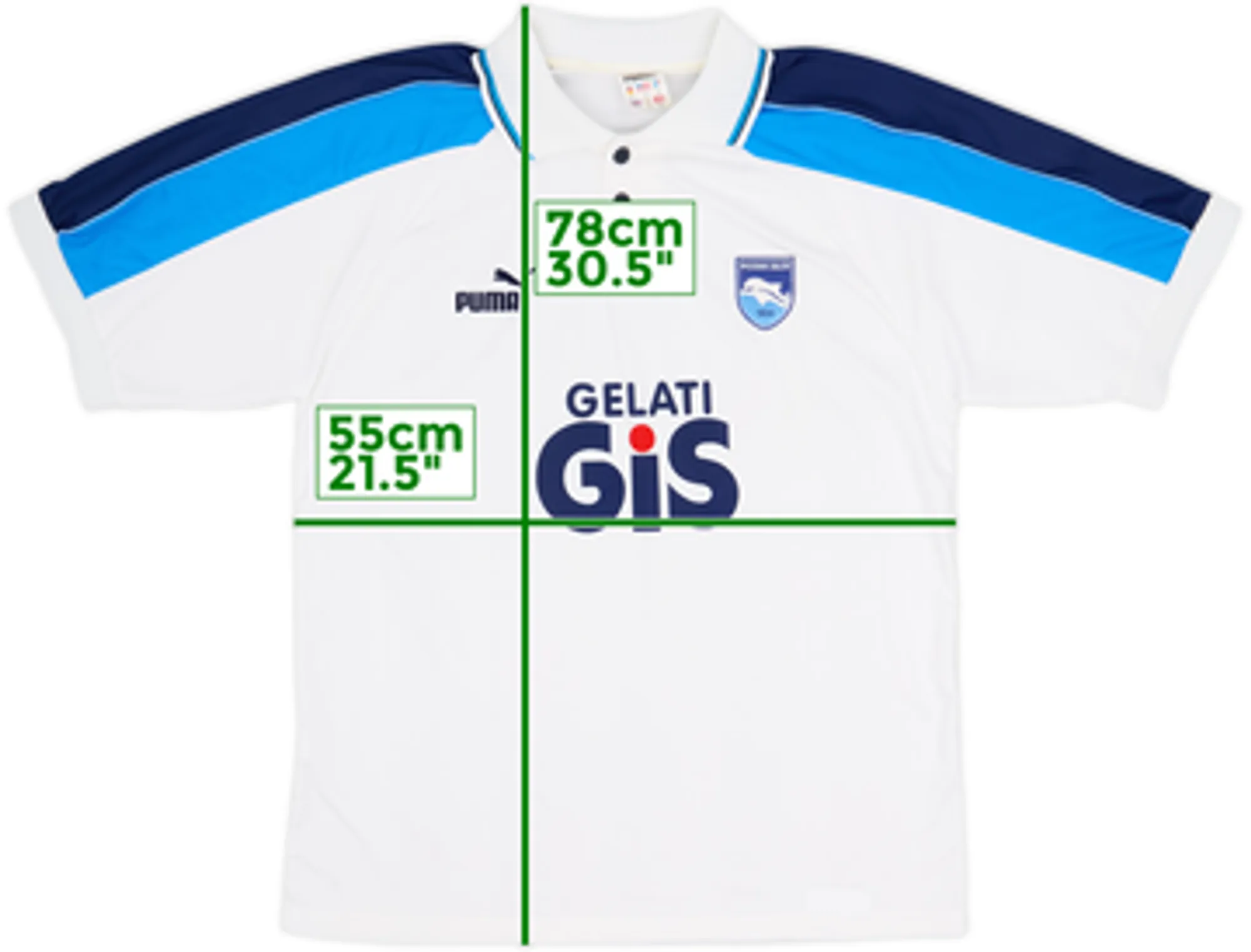 1997-98 Pescara Home Shirt - 8/10 - (M)