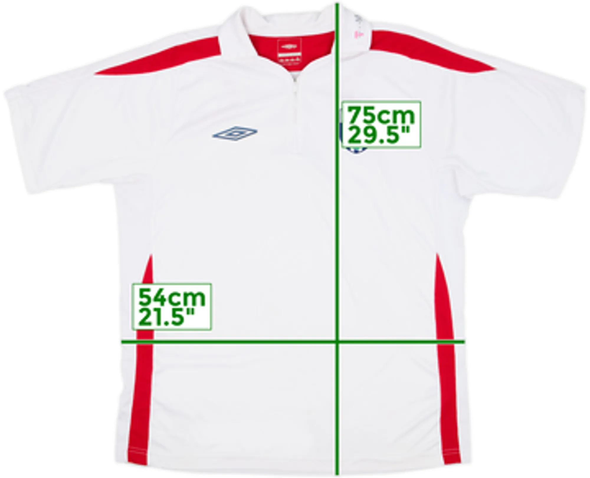 2007-08 West Brom Umbro 1/4 Zip Polo Shirt - 7/10 - (L)