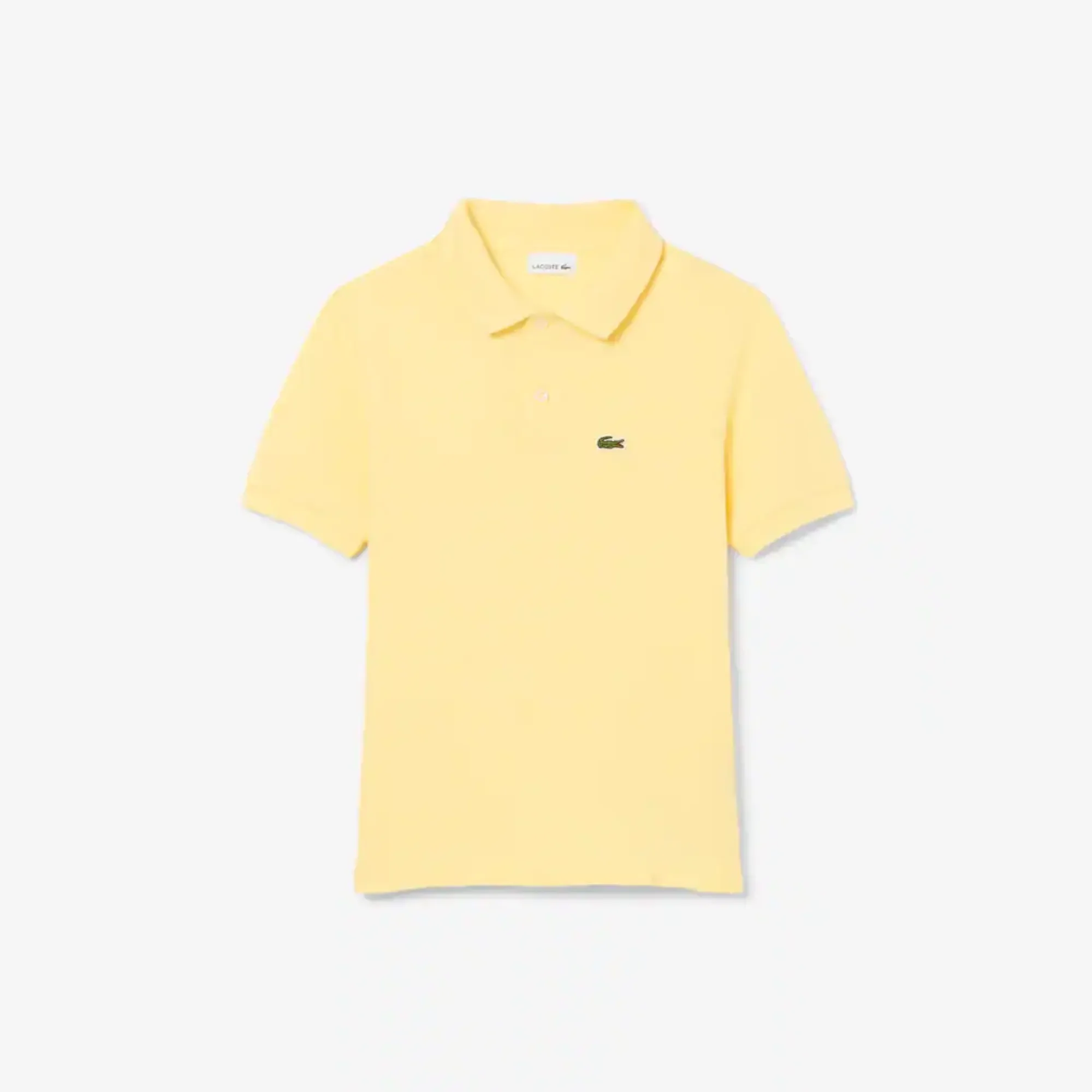 Lacoste Petit Piqué Polo Shirt - Pastel Yellow