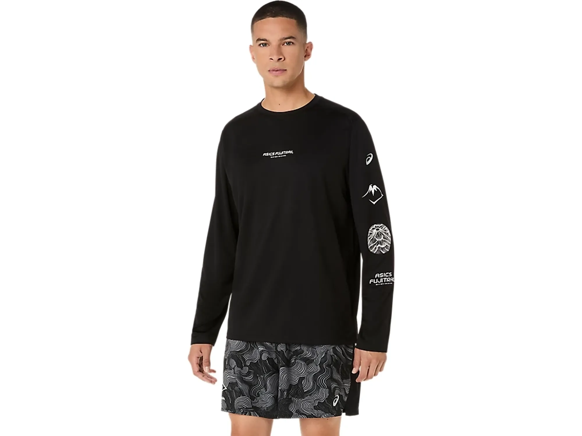 Asics Fujitrail  Logo Ls Top