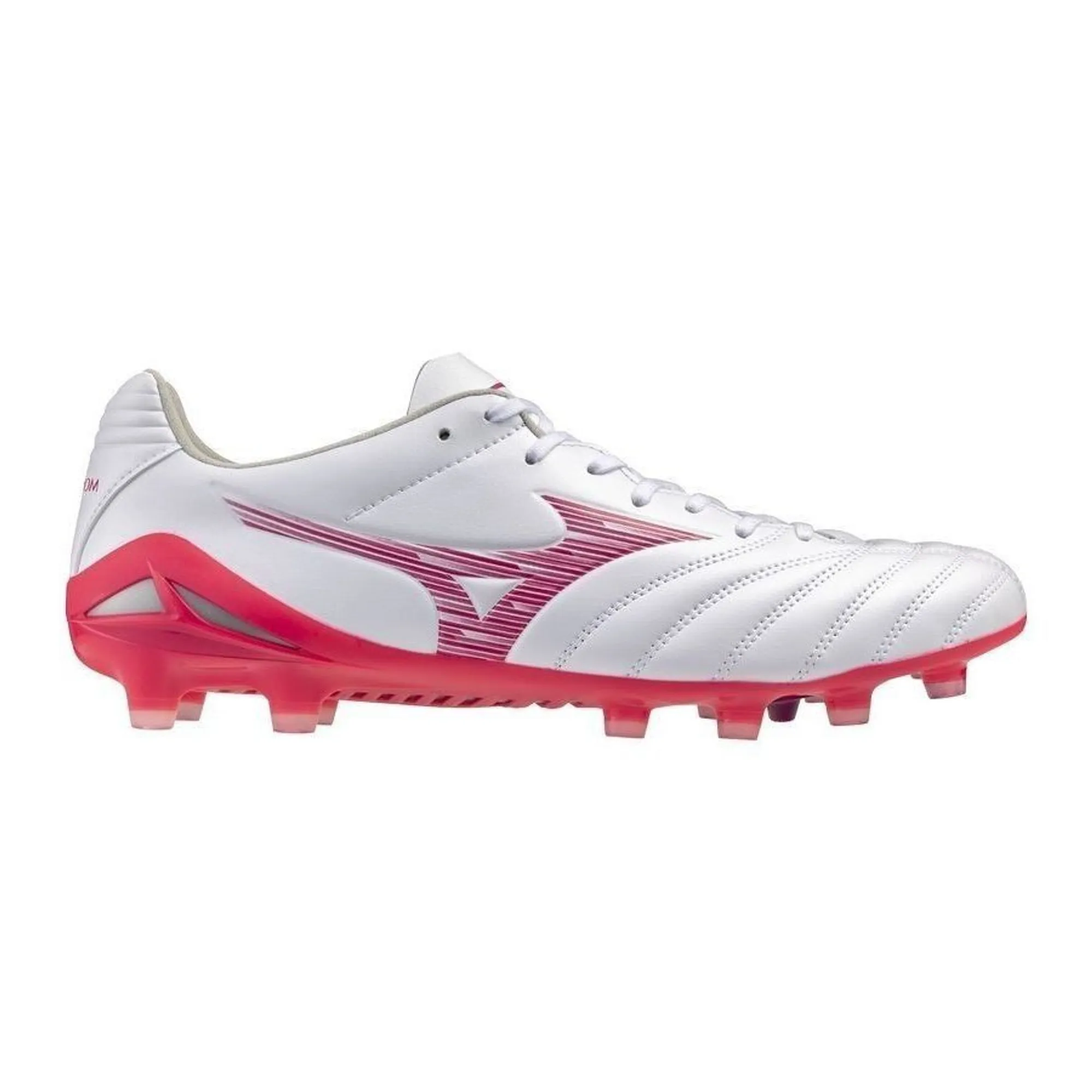 Mizuno Monarcida Neo Iii Pro Fg Blazing Flair - White/Fuchsia Purple - ['White']
