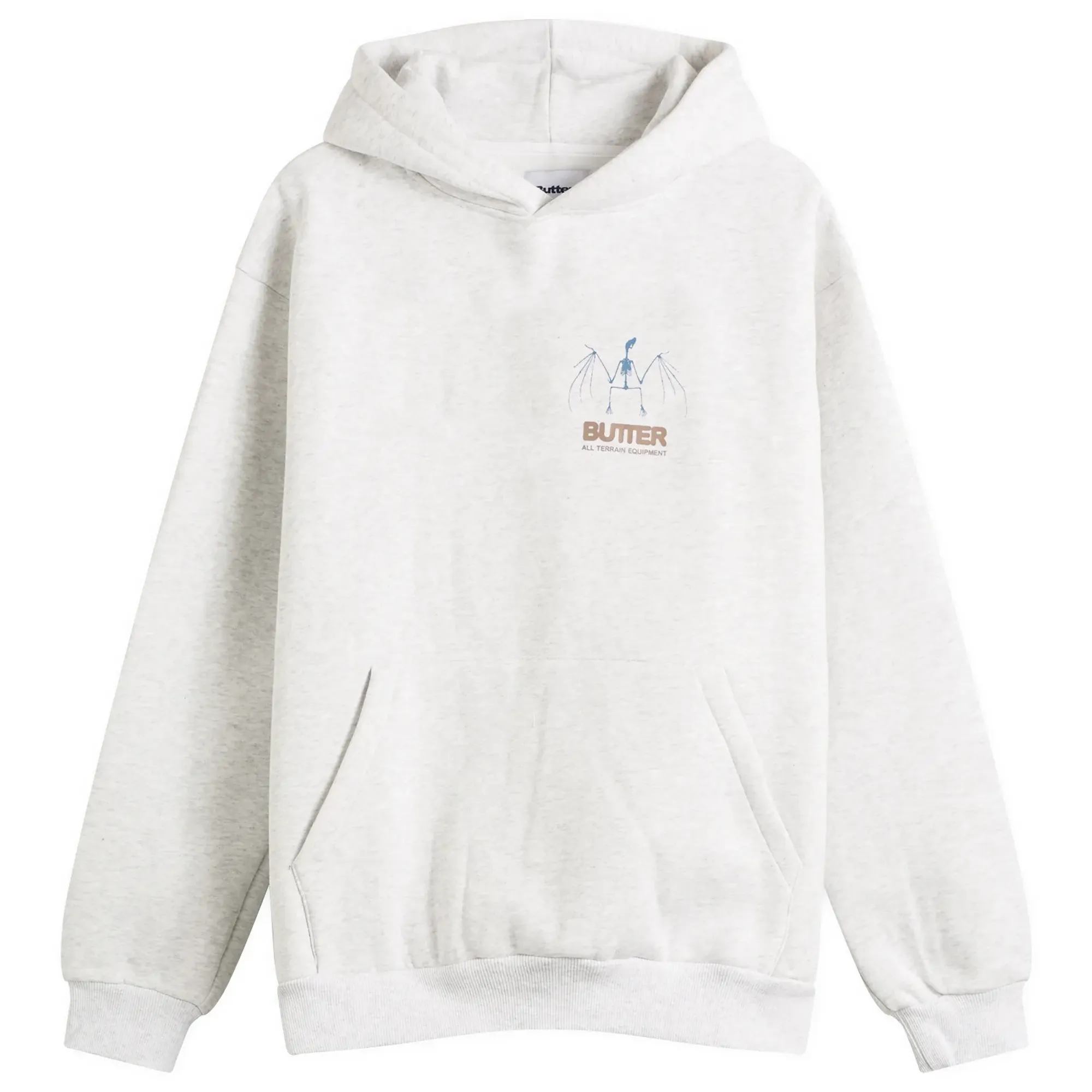 Butter Goods Men's Nocturnal Hoodie Ash