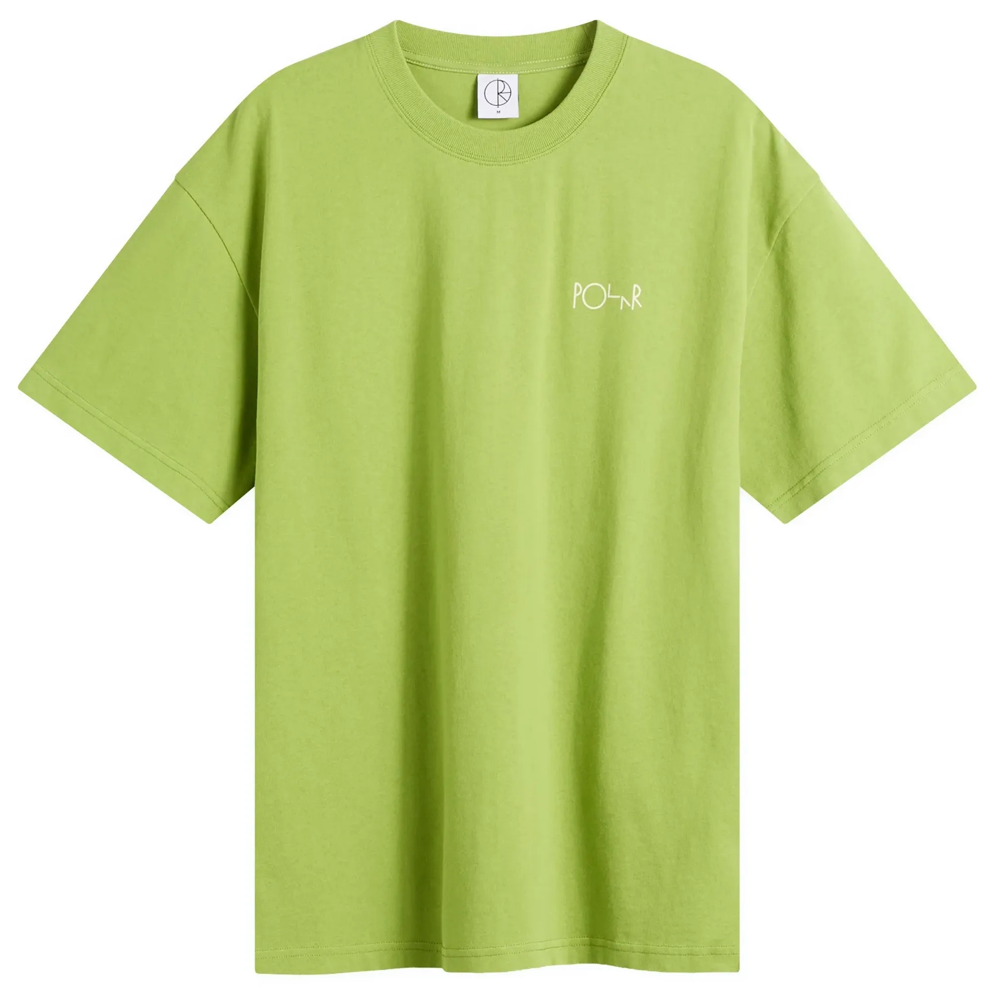 Polar Skate Co. Men's Stroke Logo Contrast T-Shirt Peridot