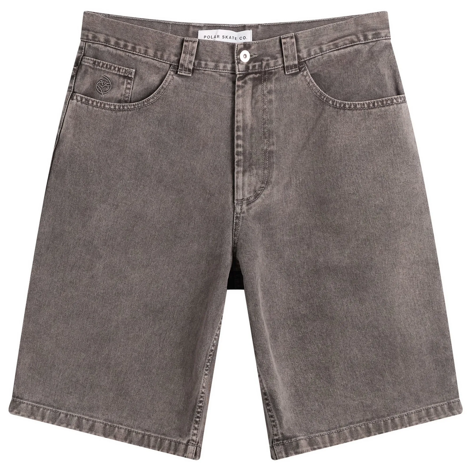 Polar Skate Co. Men's Big Boy Denim Shorts Washed Grey