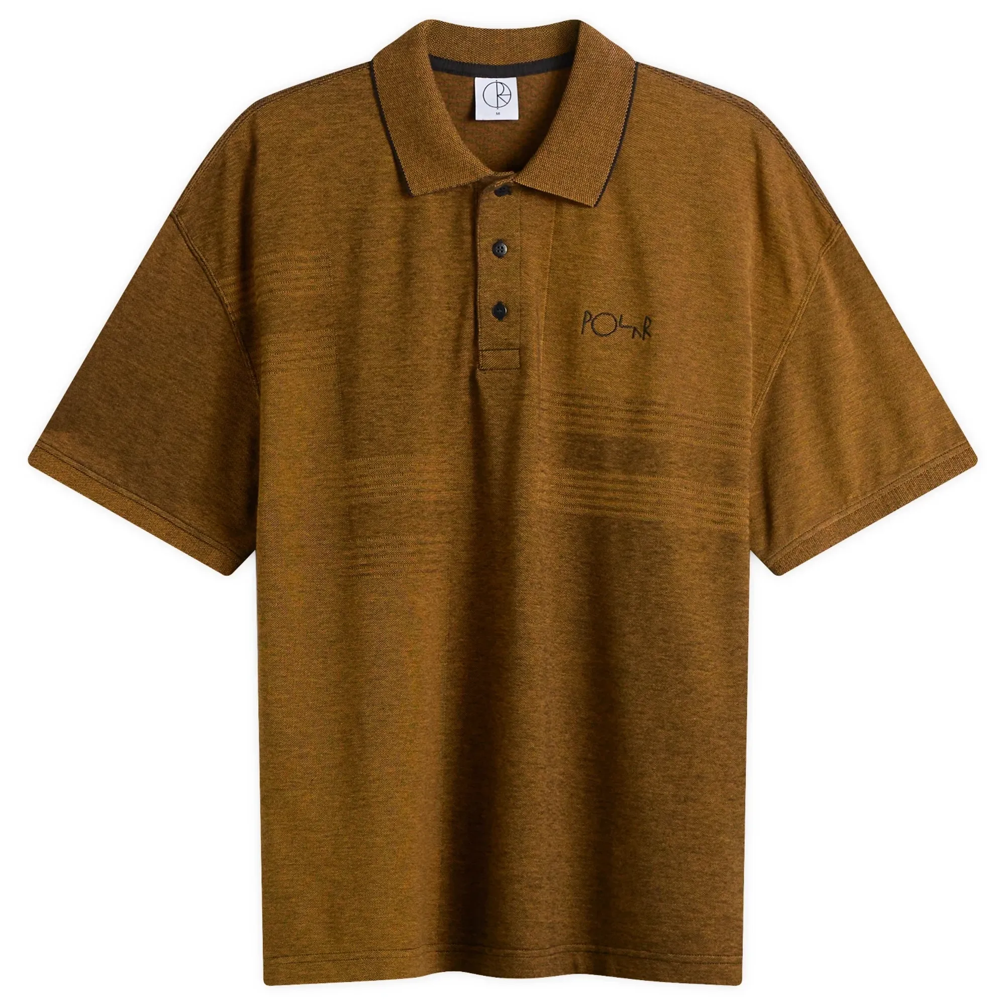 Polar Skate Co. Men's Surf Polo Black/Caramel