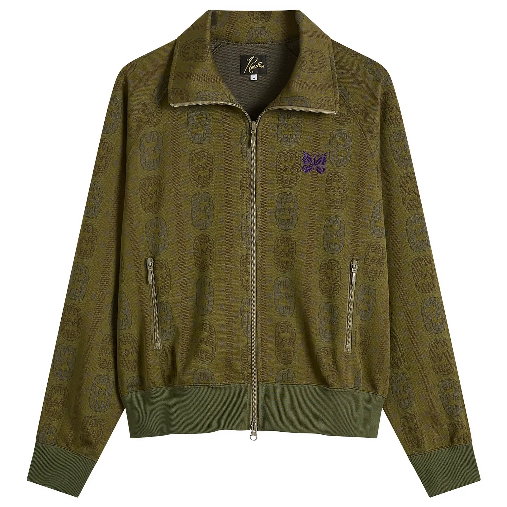 Needles Women's Track Jacket Olive