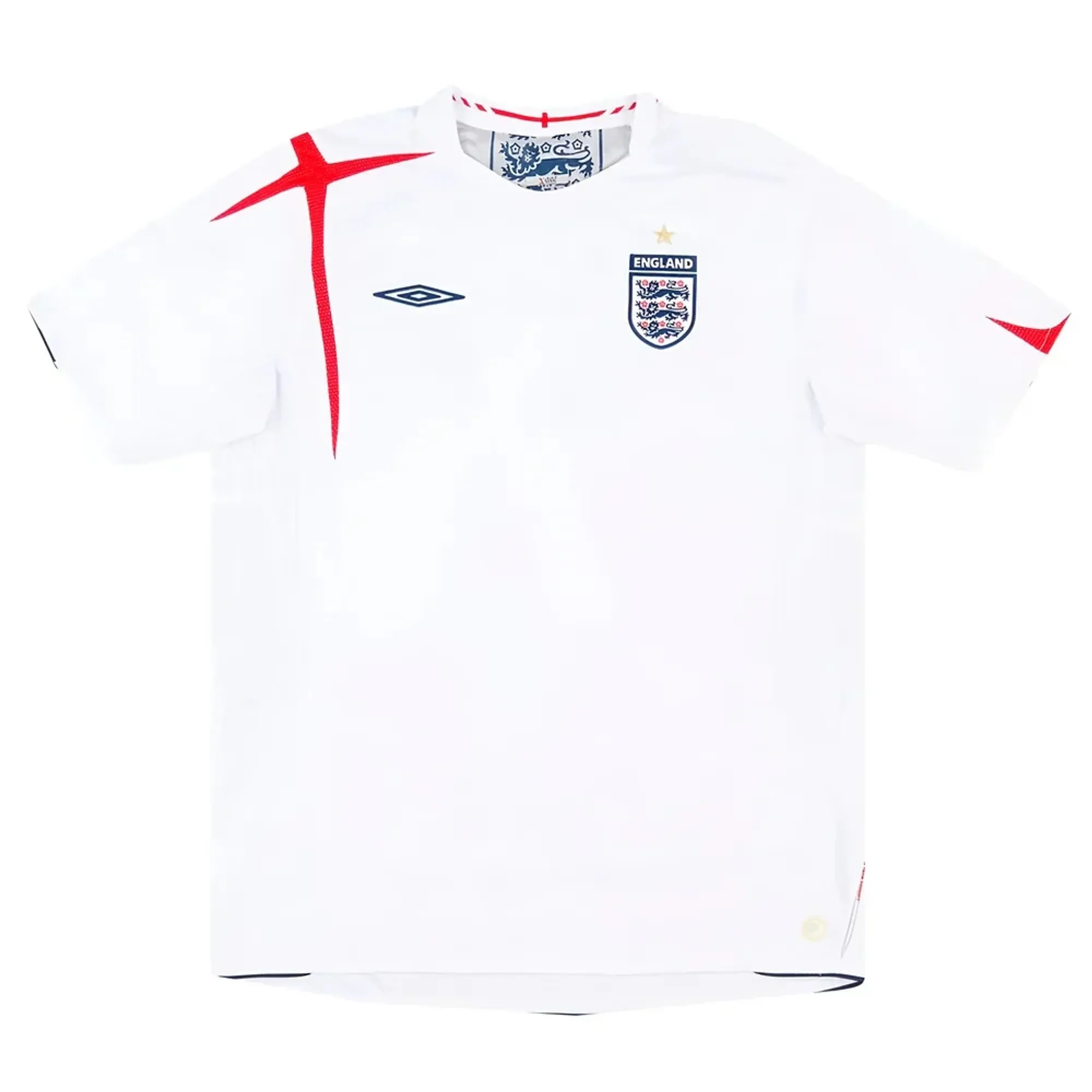 England 2005-2007 Home Shirt  (XL) (Excellent)