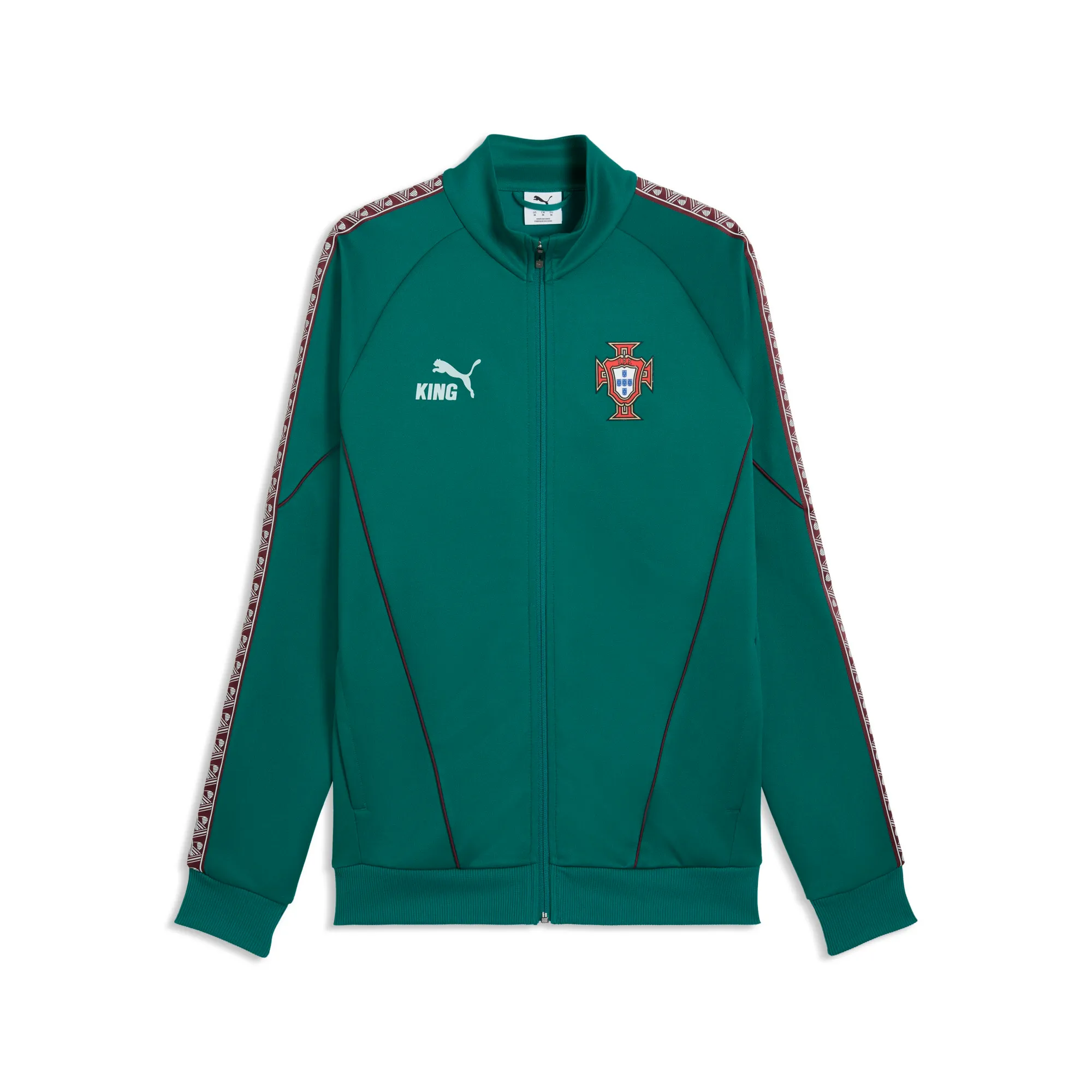 PUMA Portugal KING Anthem Jacket Men in Green | Size Large