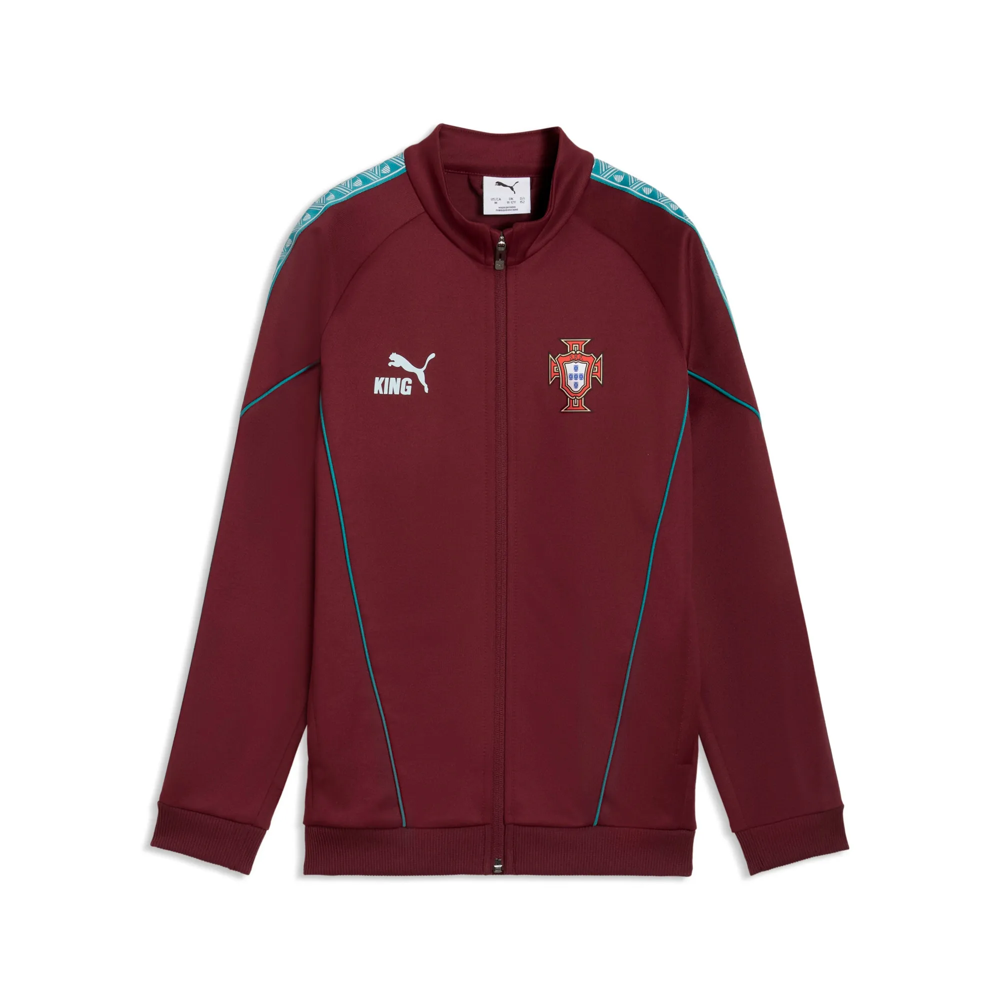 PUMA Portugal KING Anthem Jacket Youth in Red | Size 13-14 Youth