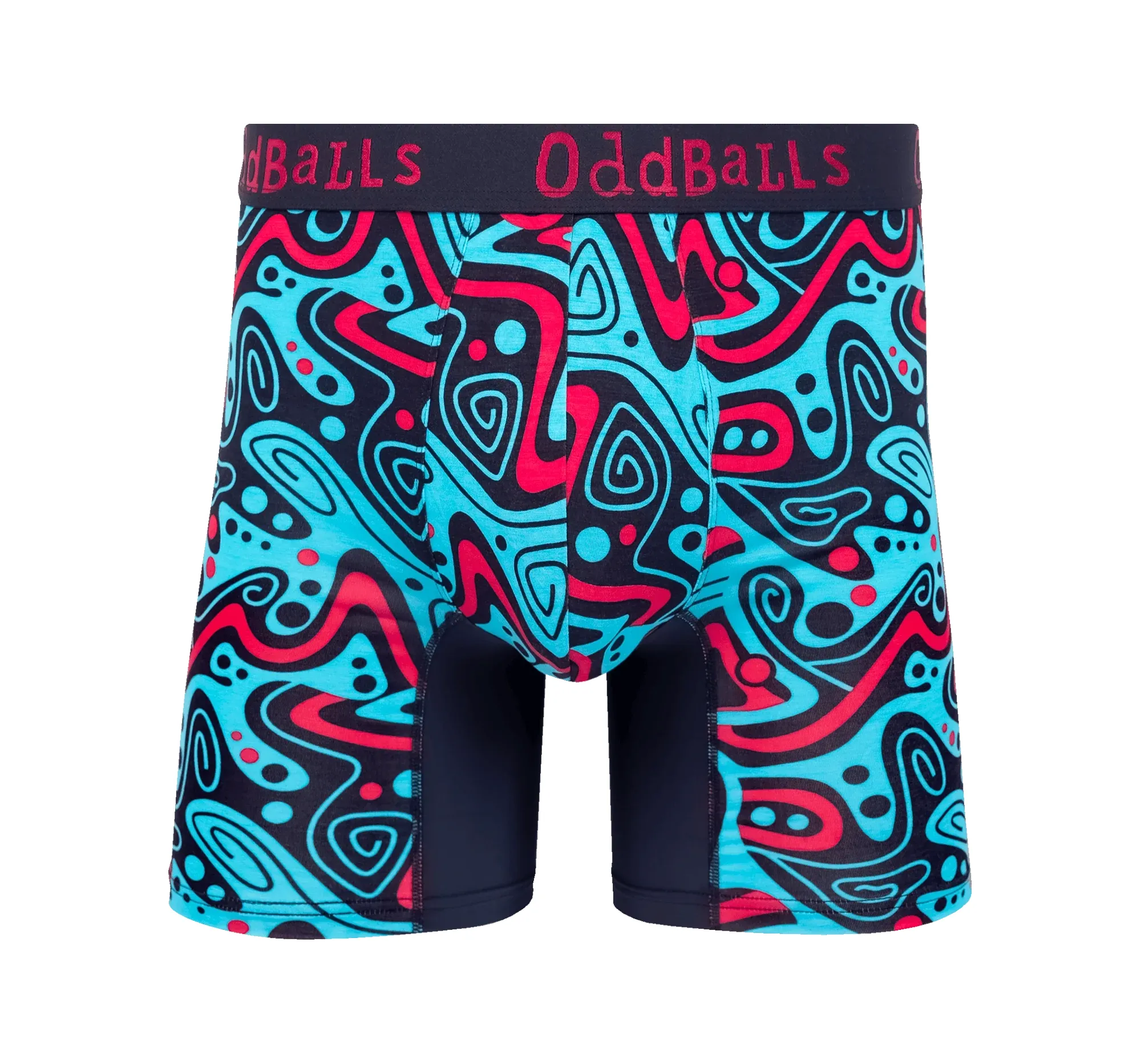Tidal Wave - Mens Bamboo Boxer Shorts