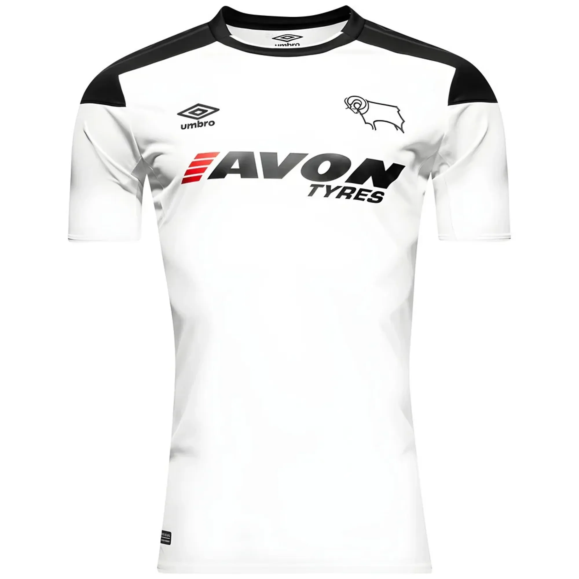 Derby County 2017-18 Home Shirt (S) (Very Good)