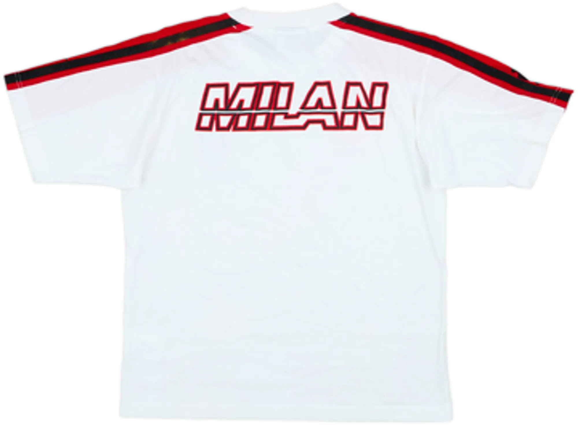 1997-98 AC Milan Lotto Cotton Tee - 5/10 - (S)