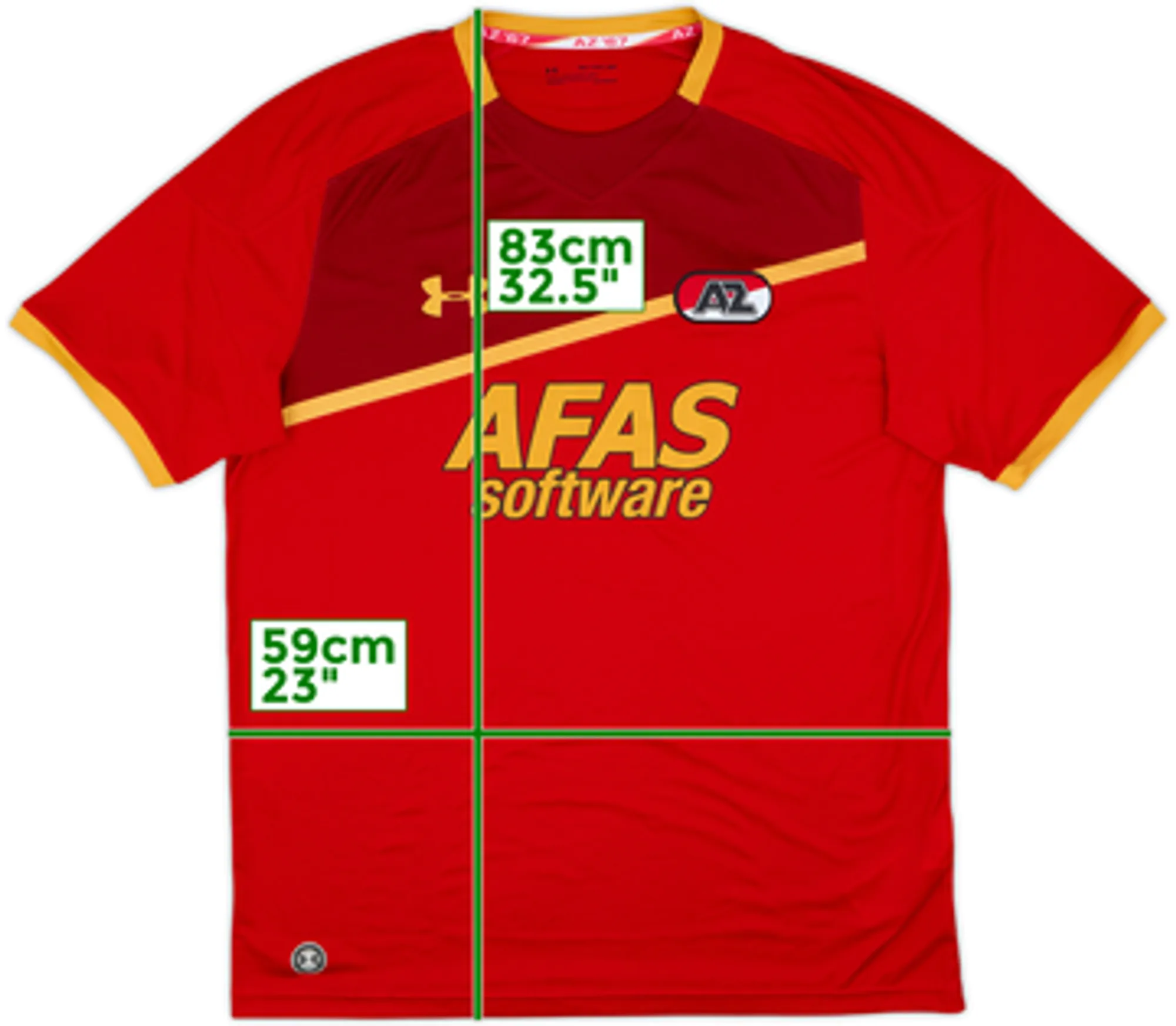 2017-18 AZ Alkmaar Home Shirt - 8/10 - (XXL)