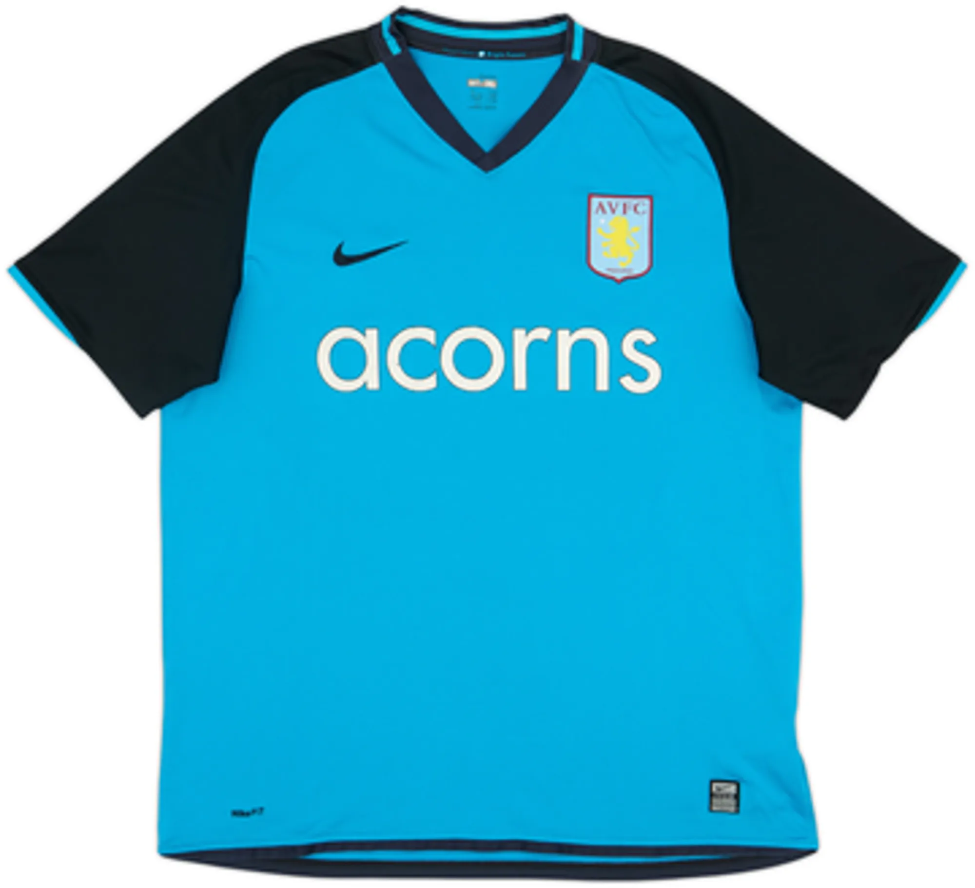 2008-09 Aston Villa Away Shirt Carew #10 - 7/10 - (XL)