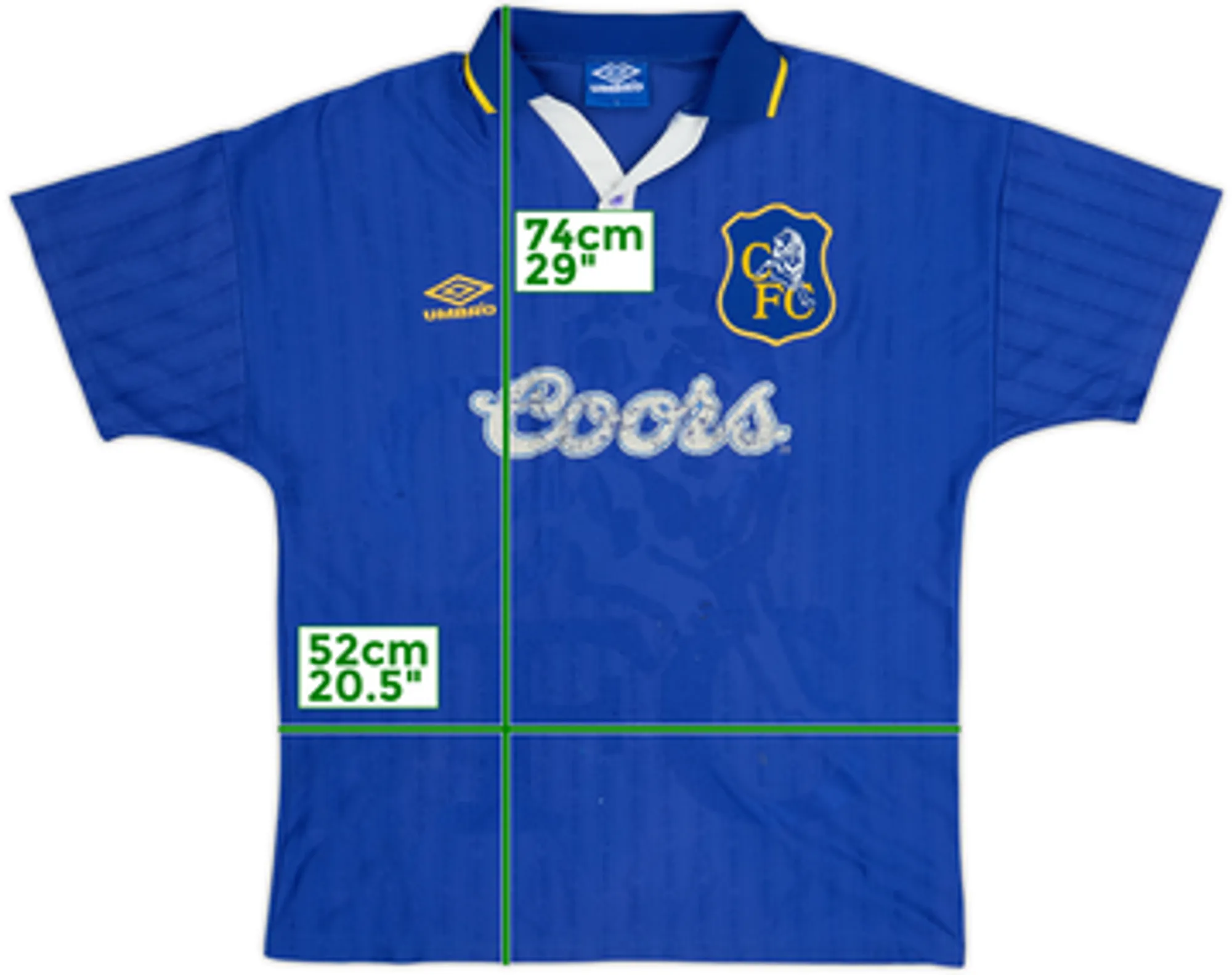 1995-97 Chelsea Home Shirt - 5/10 - (XL)