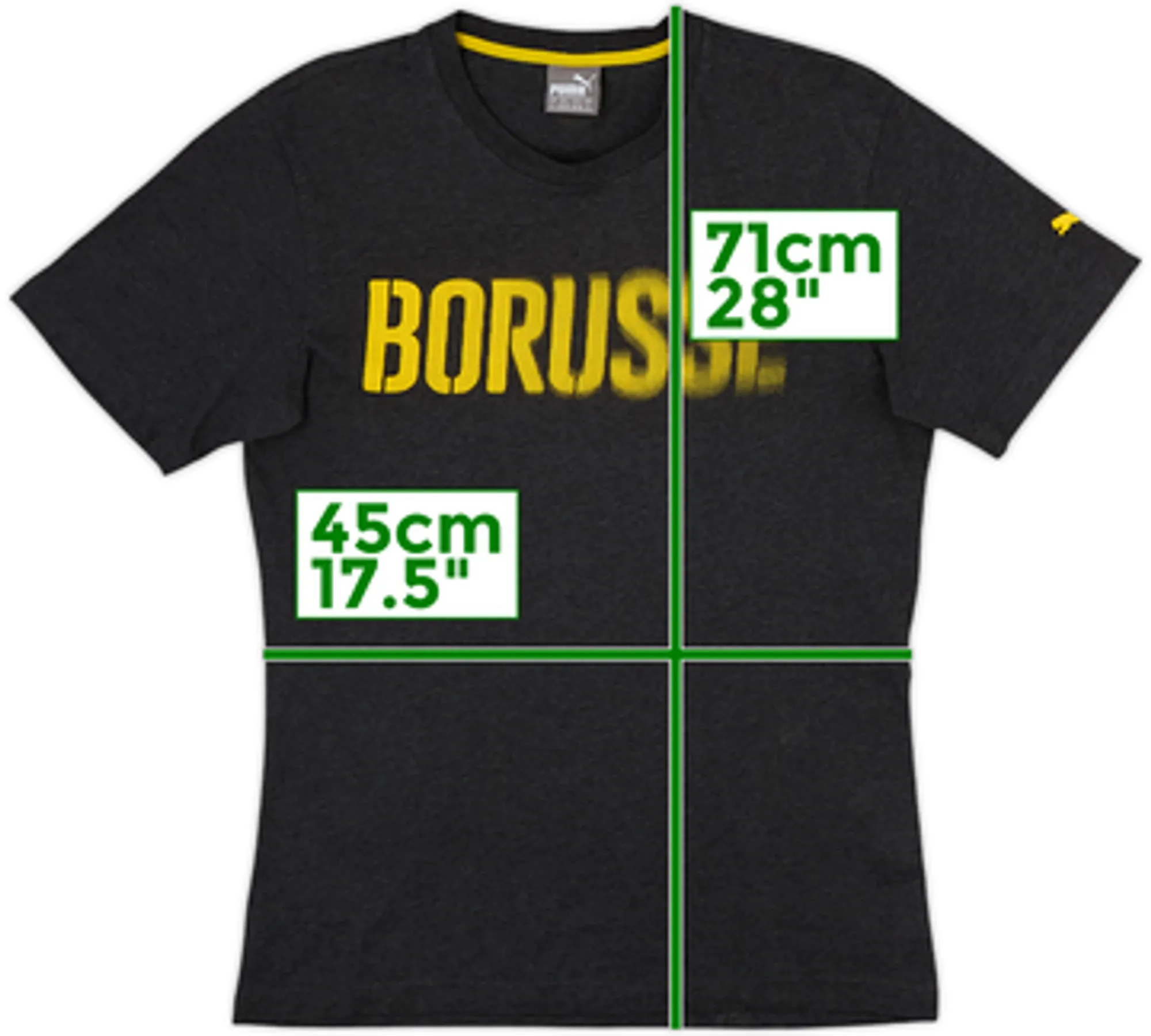 2016-17 Borussia Dortmund Puma Graphic Tee - 10/10 - (M)
