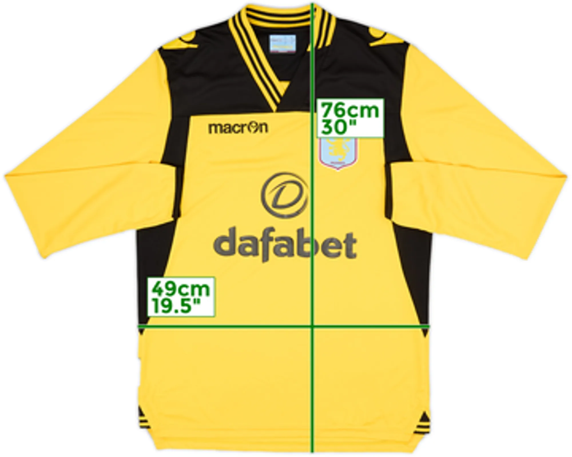 2013-14 Aston Villa GK Shirt - 9/10 - (S)