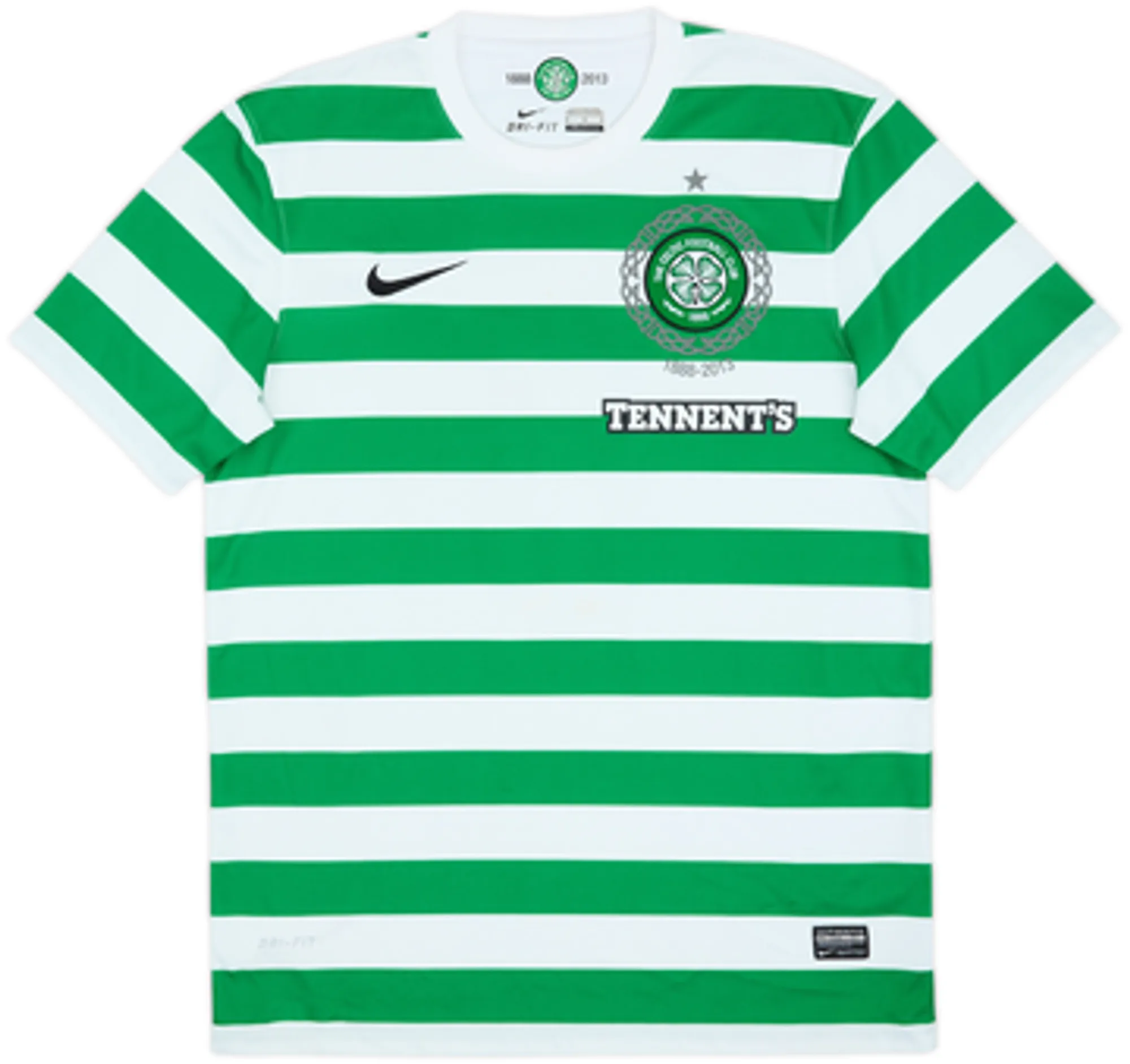 2012-13 Celtic '125th Anniversary' Home Shirt Brown #8 - 7/10 - (XXL)