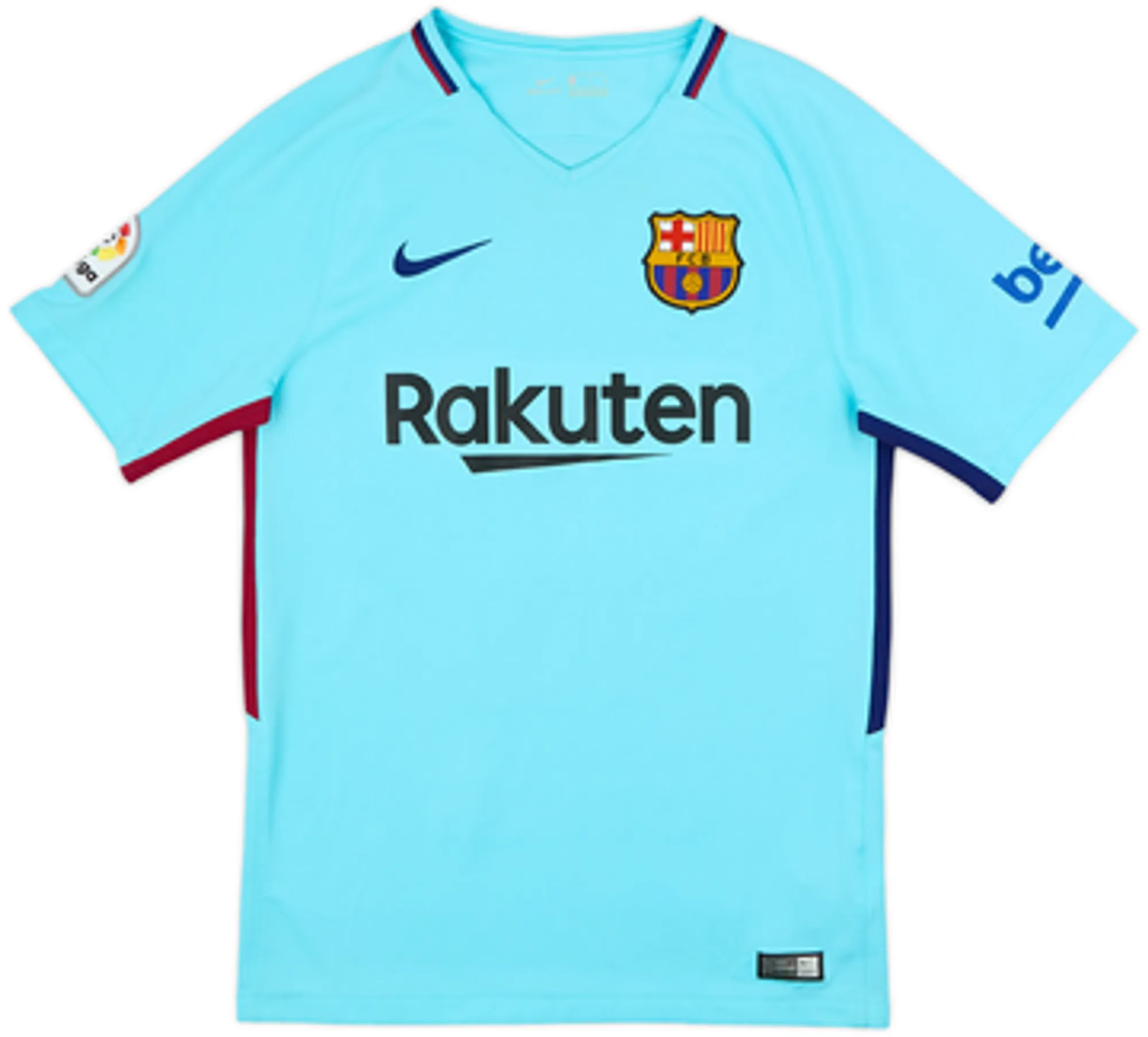 2017-18 Barcelona Away Shirt Messi #10 - 9/10 - (S)