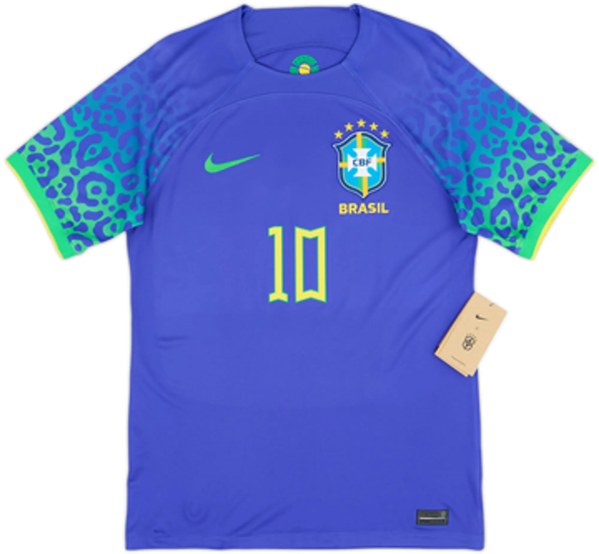 2022-23 Brazil Away Shirt Neymar Jr #10 (M)