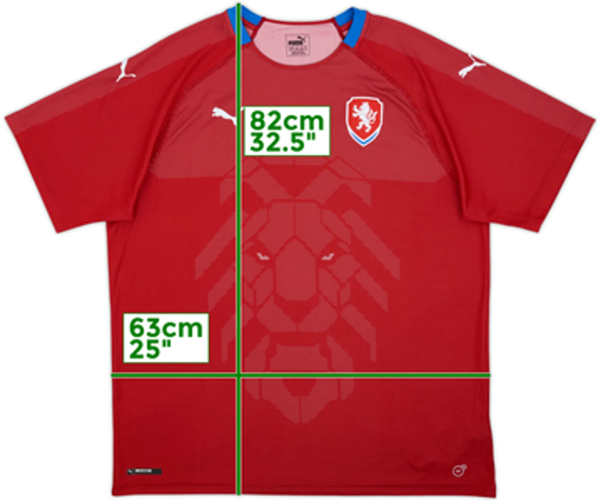 2018 Czech Republic Home Shirt - 10/10 - (XXL)