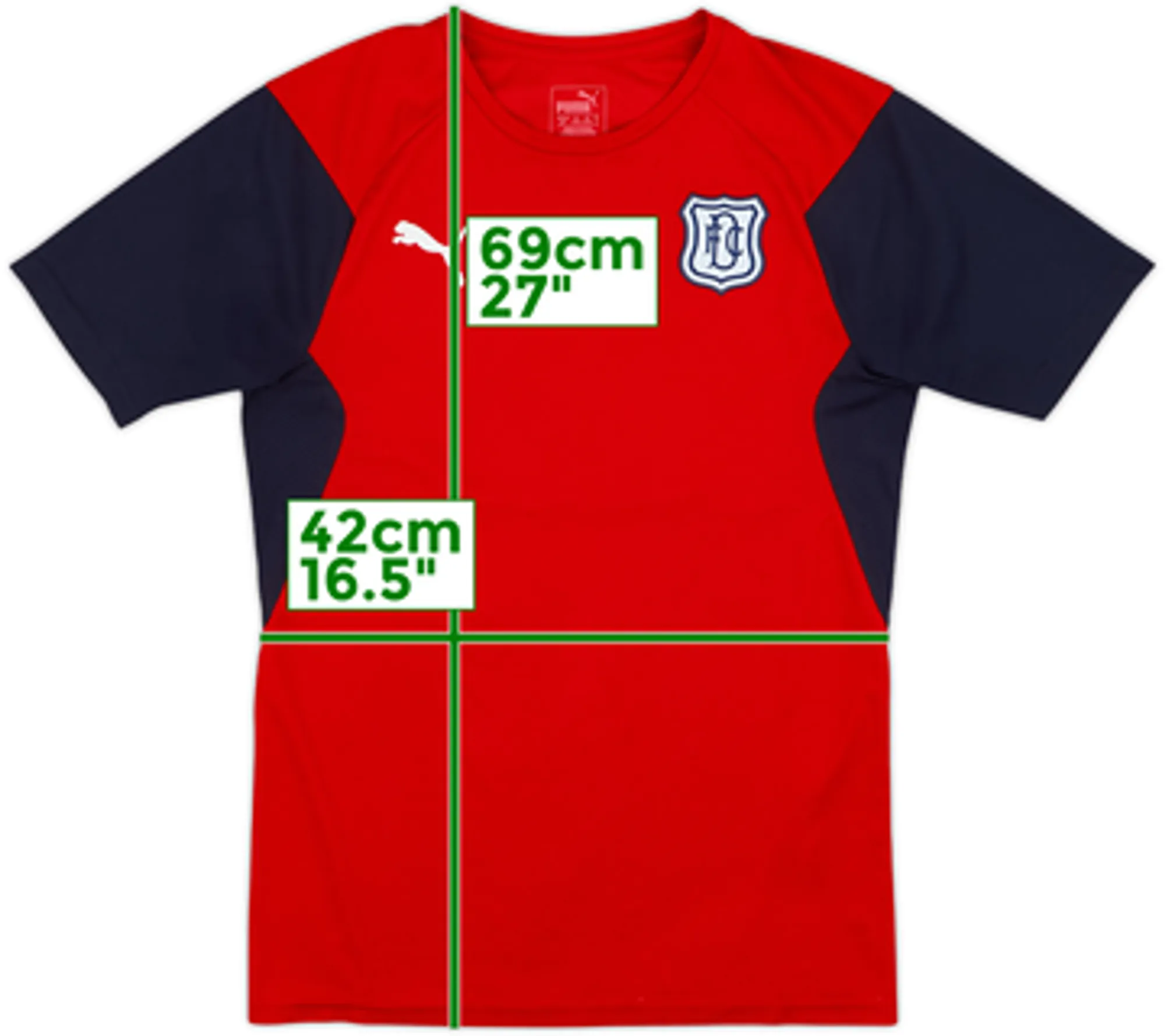 2018-19 Dundee FC Puma Training Shirt - 7/10 - (S)
