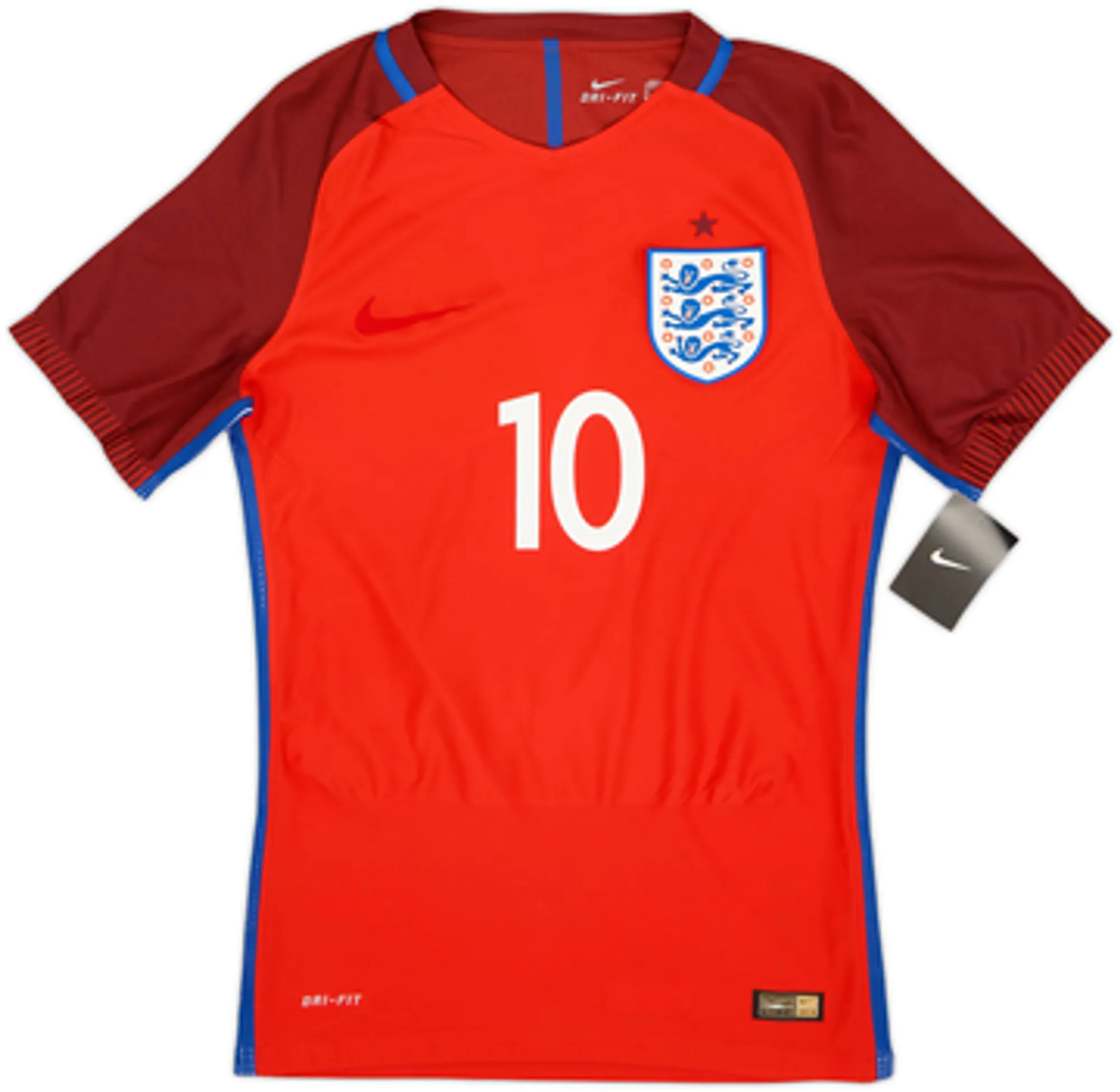 2016-17 England Player Issue Away Shirt Rooney #10 (S)