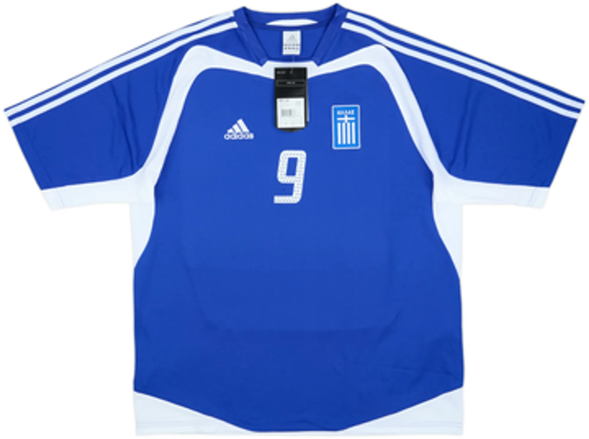2004-06 Greece Home Shirt Charisteas #9 (XL)