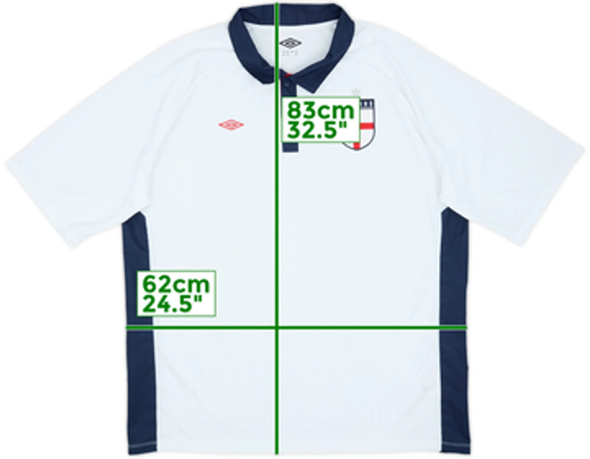 2018-19 England Umbro Polo Shirt - 8/10 - (3XL)