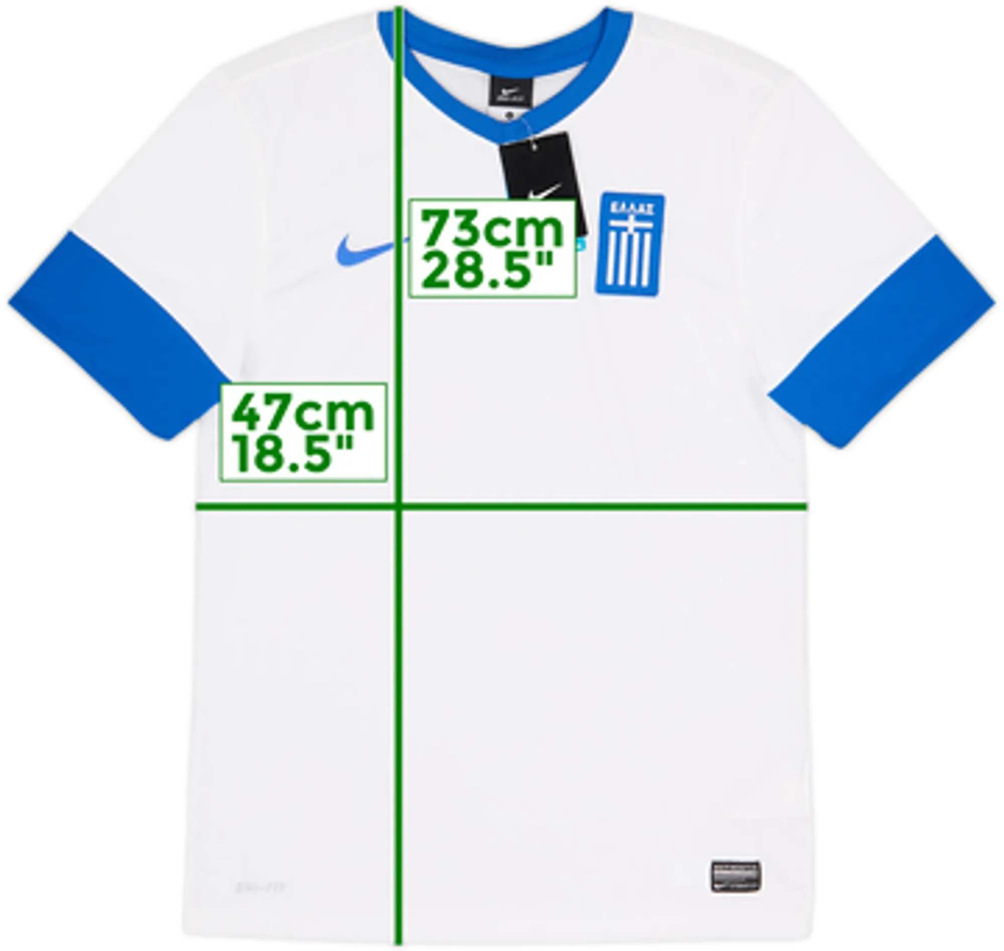 2013-14 Greece Home Shirt (S)
