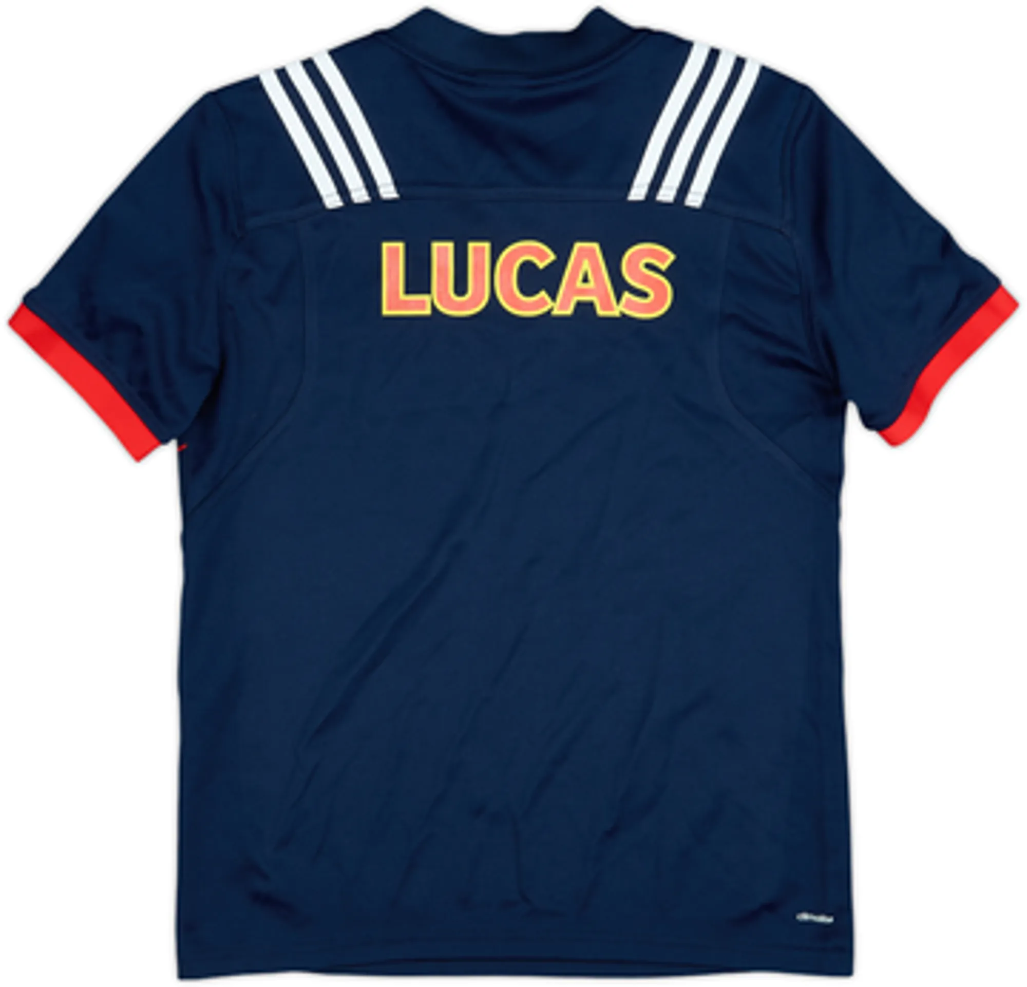 2016-17 France Rugby Home Shirt Lucas - 9/10 - (L.Boys)