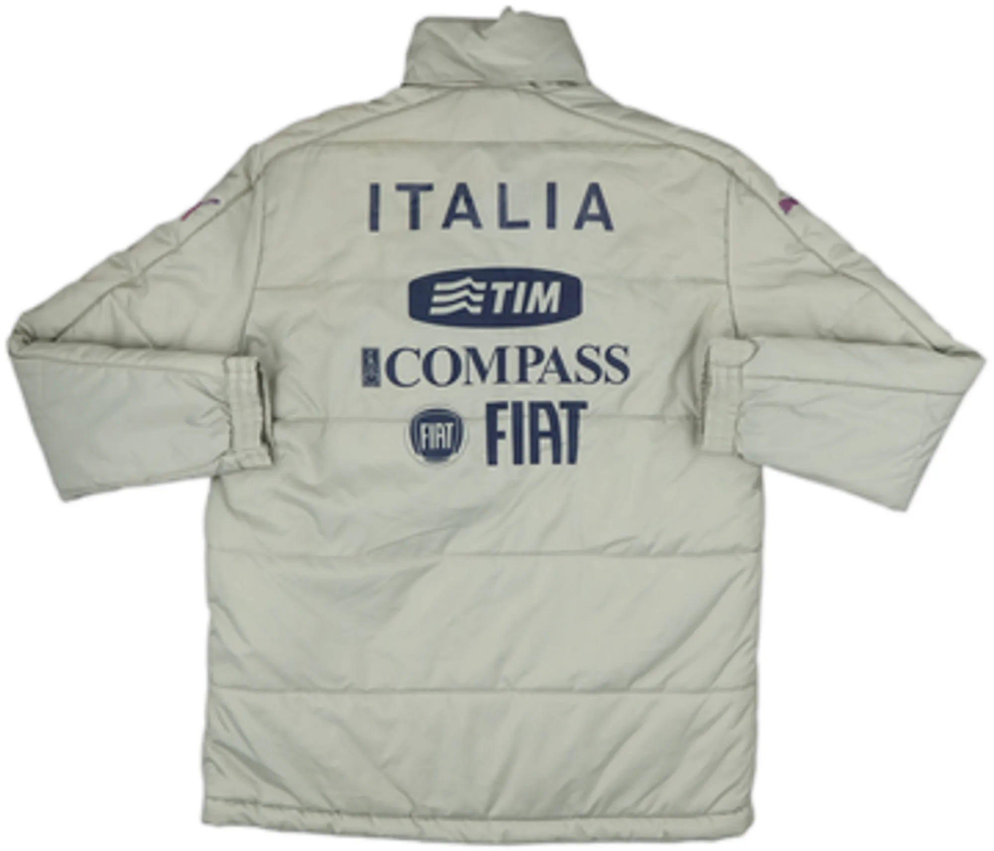 2012-13 Italy Player Issue Puma Padded Bench Coat - 7/10 - (M)