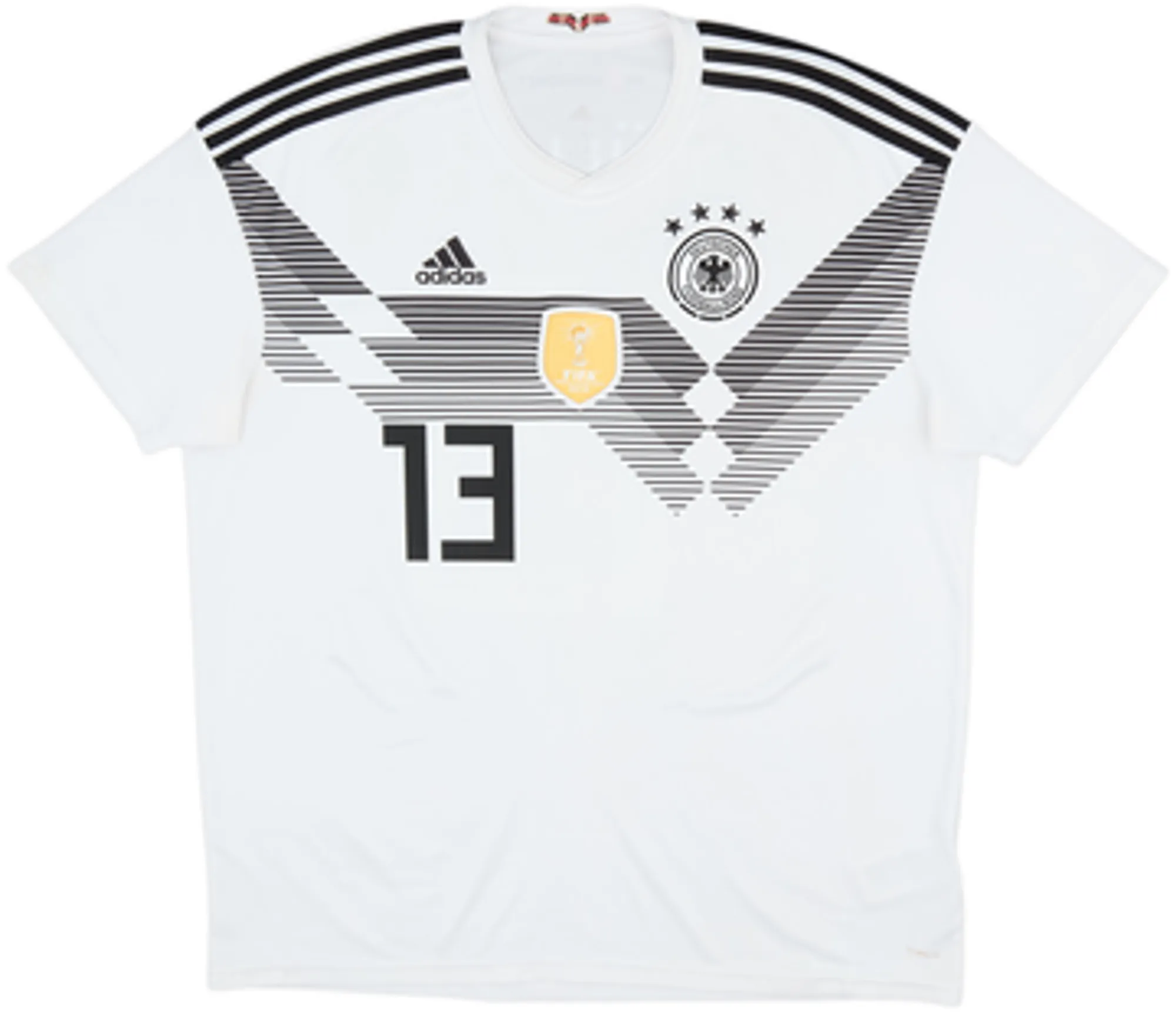 2018-19 Germany Home Shirt Muller #13 - 8/10 - (S)