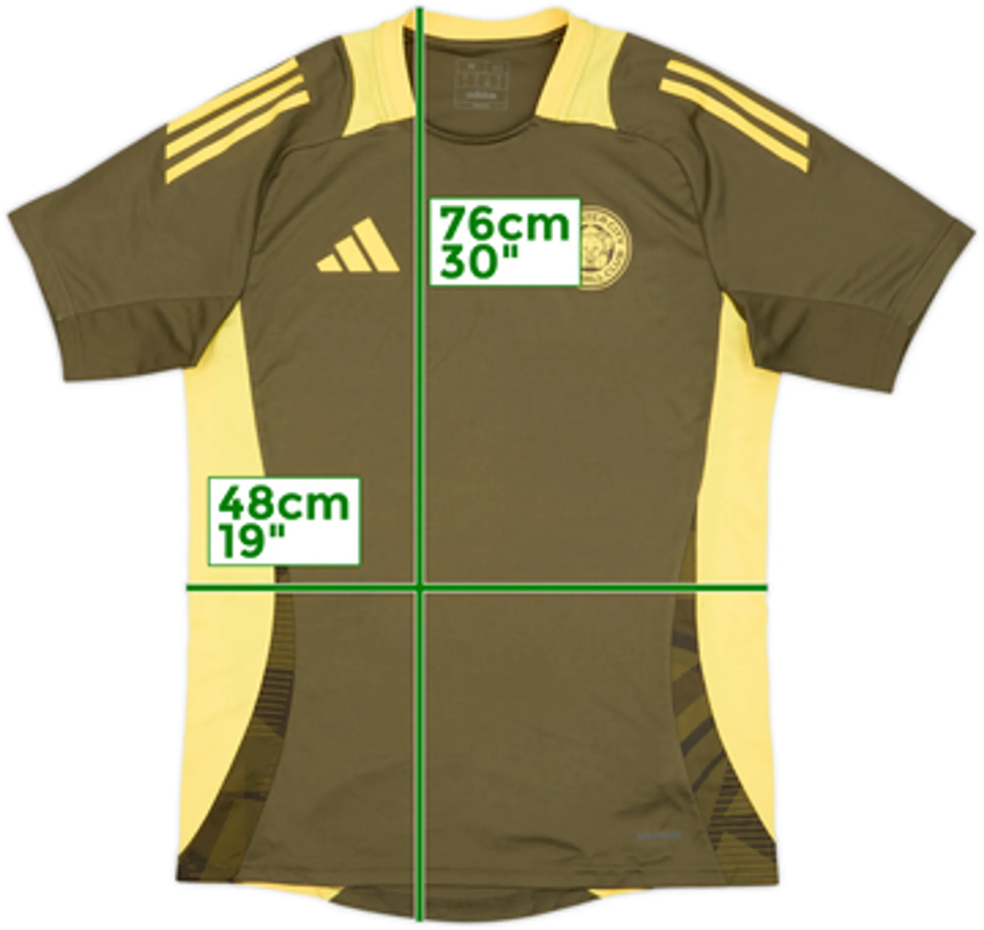 2024-25 Leicester adidas Training Shirt - 7/10 - (M)