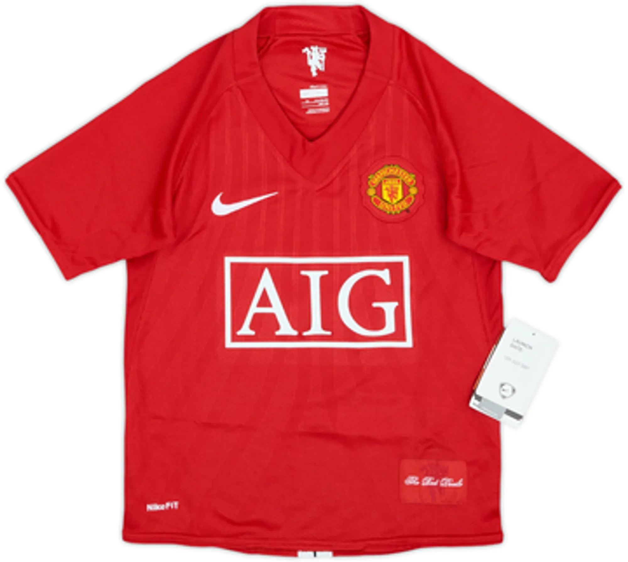 2007-09 Manchester United Home Shirt Ronaldo #7 (6-8 Years)