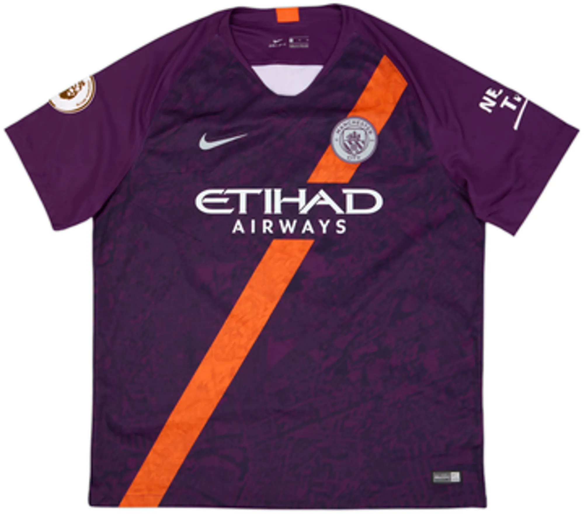 2018-19 Manchester City Third Shirt Silva #21 - 5/10 - (XL)