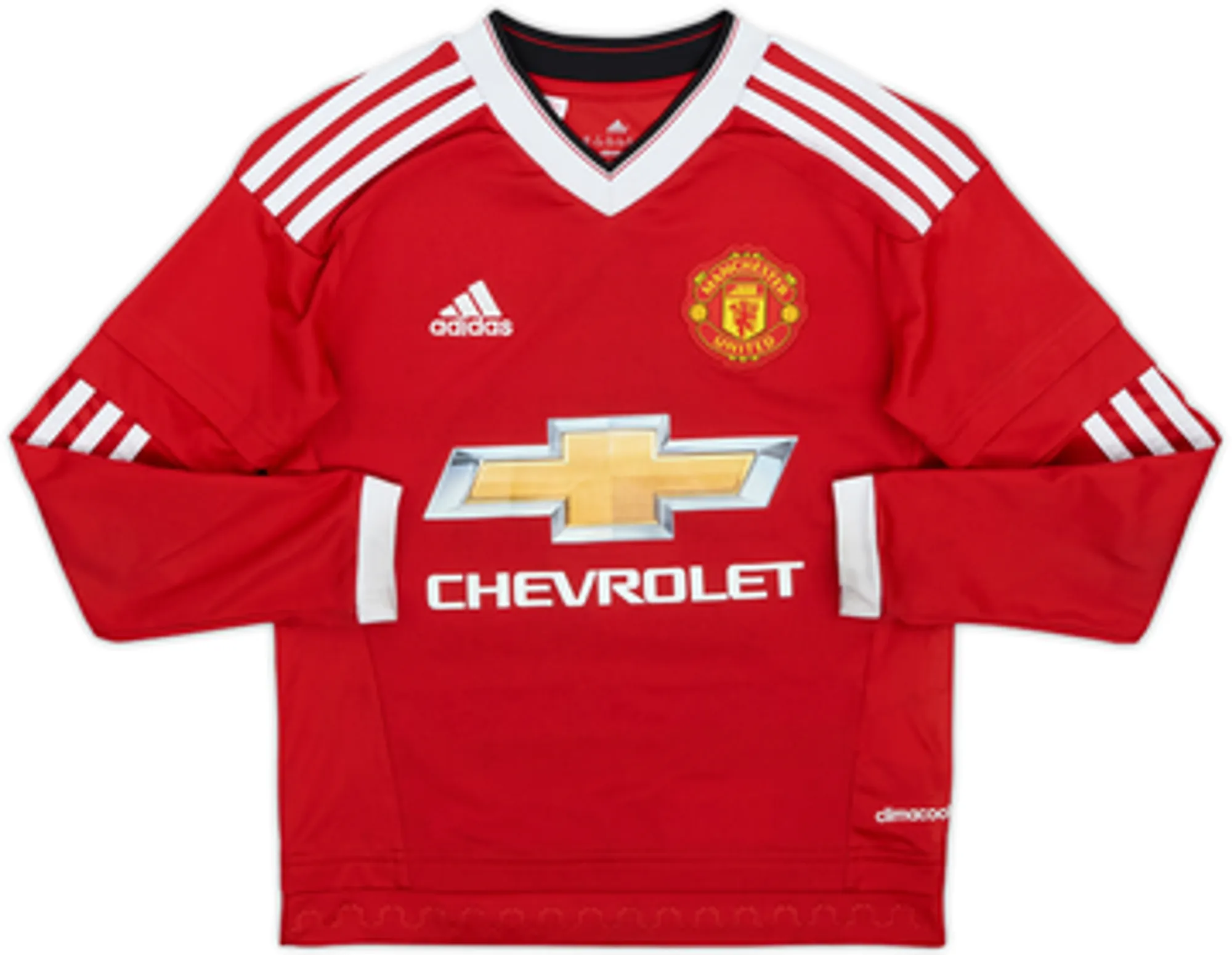 2015-16 Manchester United Home L/S Shirt Rooney #10 - 5/10 - (XS.Boys)