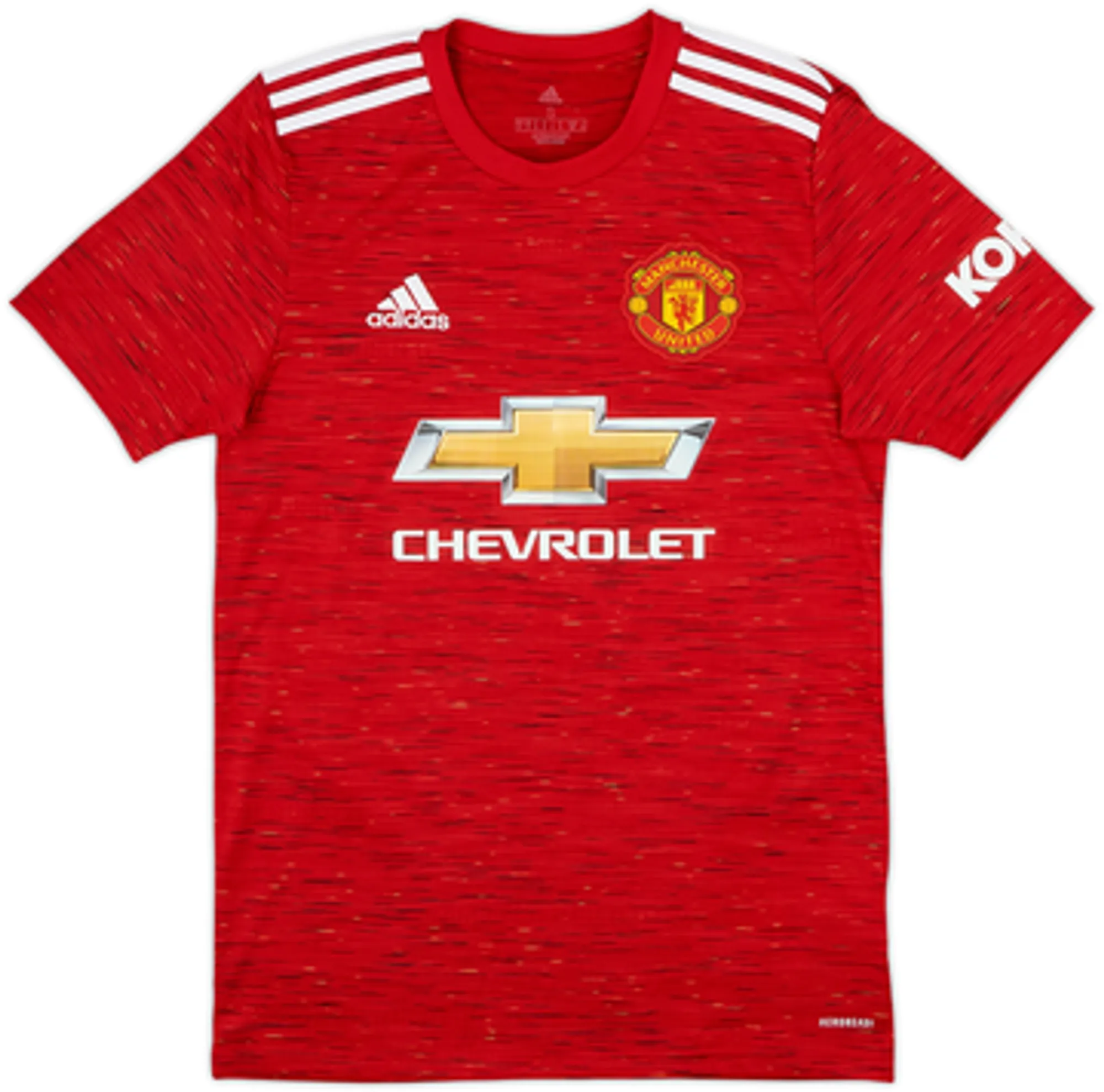 2020-21 Manchester United Home Shirt Van De Beek #34 - 8/10 - (S)